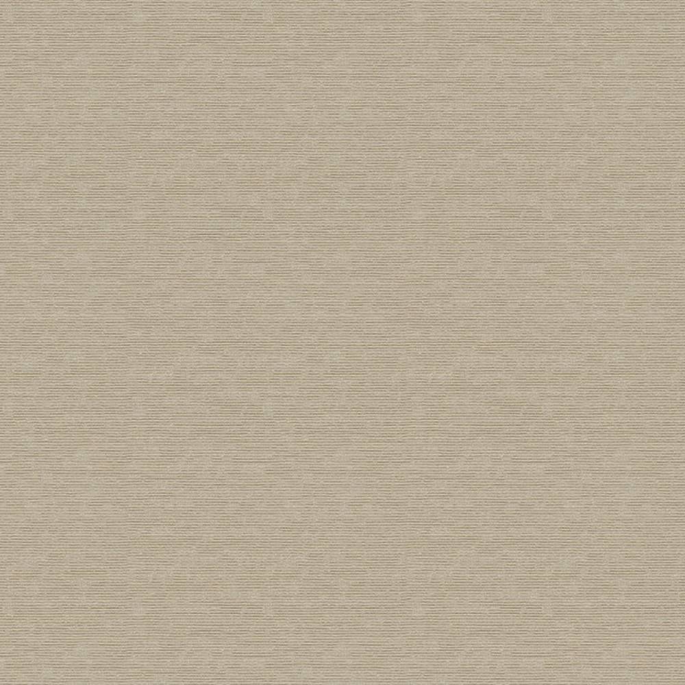 Close-up of beige-cream 100% polyester upholstery fabric showing a subtle horizontal ribbed texture, ideal for sofas and neutral interior decor.