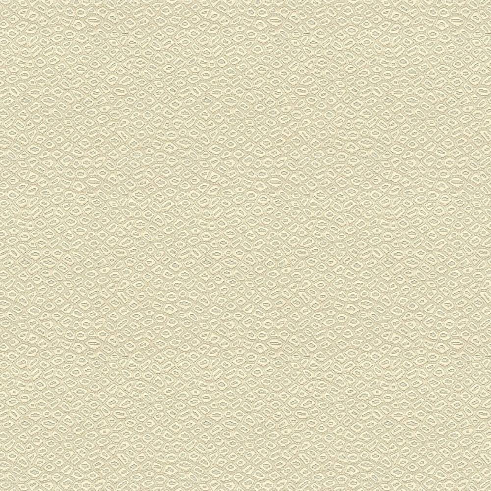 Close-up of neutral beige upholstery fabric (50% cotton, 50% polyester) showing a small pebble-like textured pattern, ideal for indoor sofa upholstery.