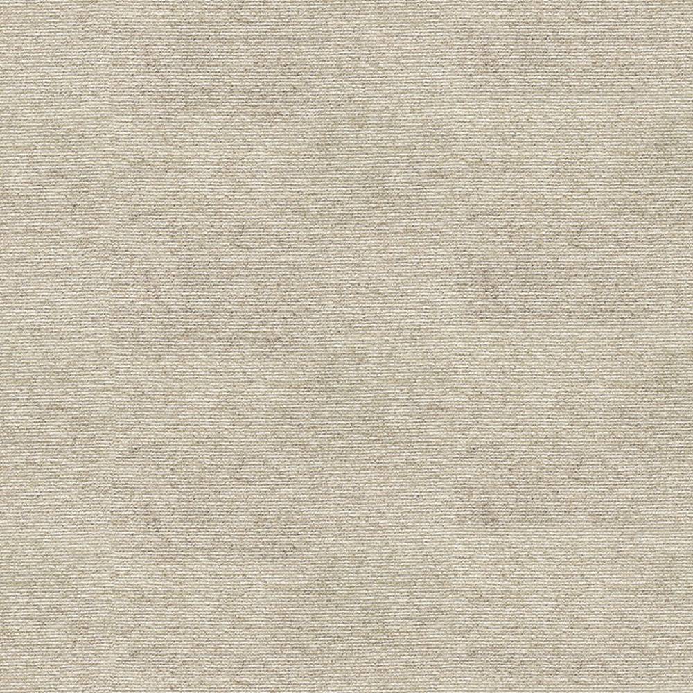 Close-up of cream neutral upholstery fabric showing fine horizontal ribbed weave and subtle tonal speckling; 88% viscose, 2% acrylic, 10% polyester sofa fabric.