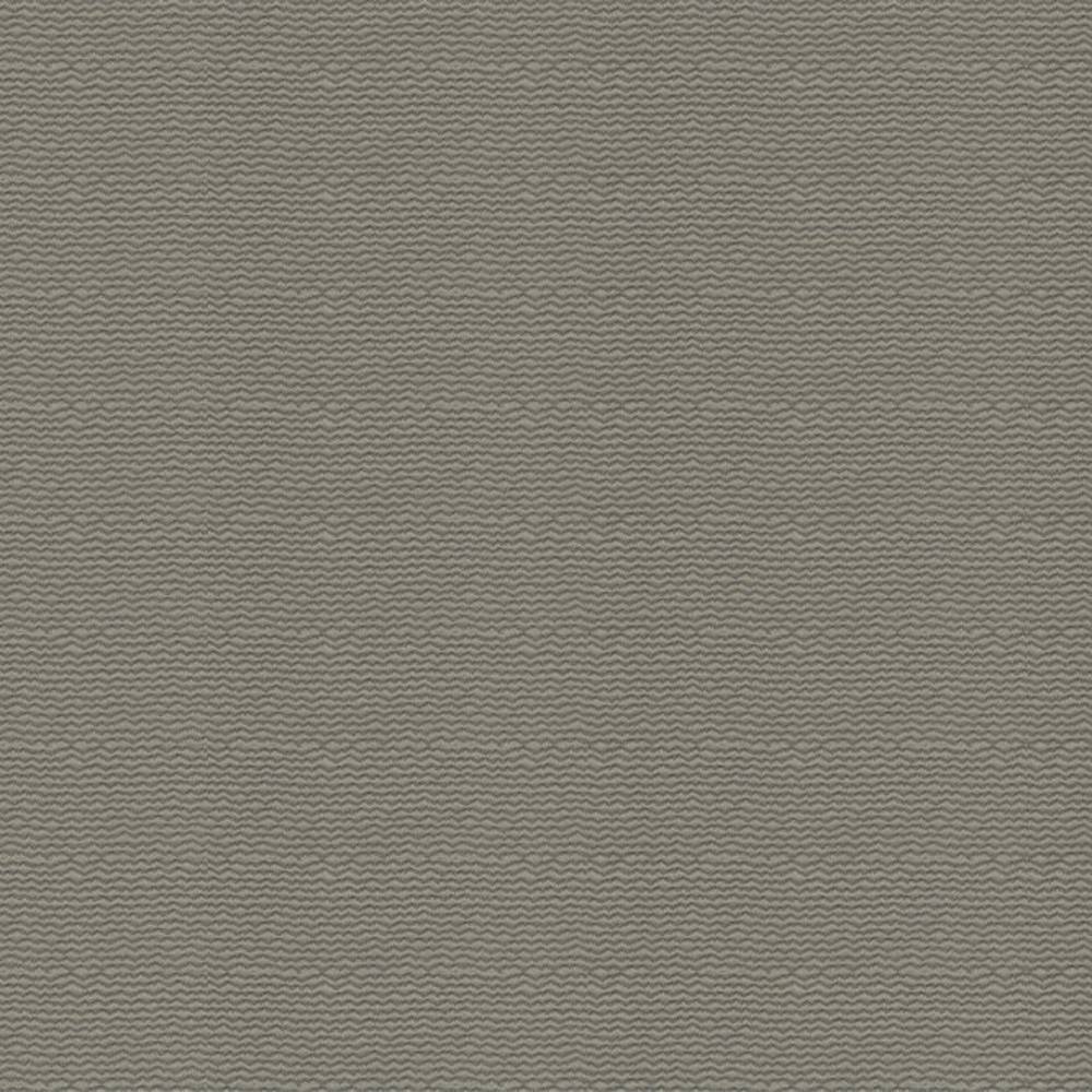 Close-up of neutral gray upholstery fabric showing a subtle wavy horizontal rib texture; cotton-polyester blend (27% cotton, 73% polyester) for sofa and indoor upholstery.