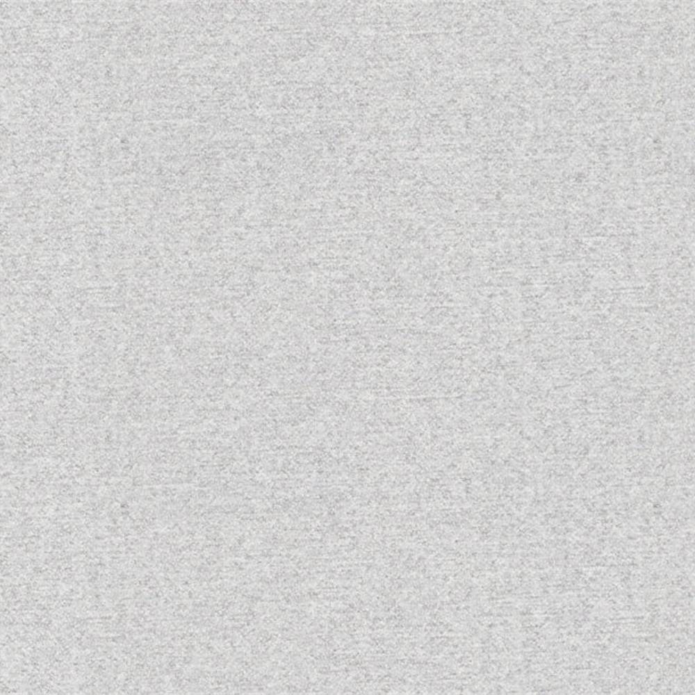 Close-up of a light gray 100% polyester upholstery fabric swatch showing fine, even woven texture suitable for sofas and office seating.
