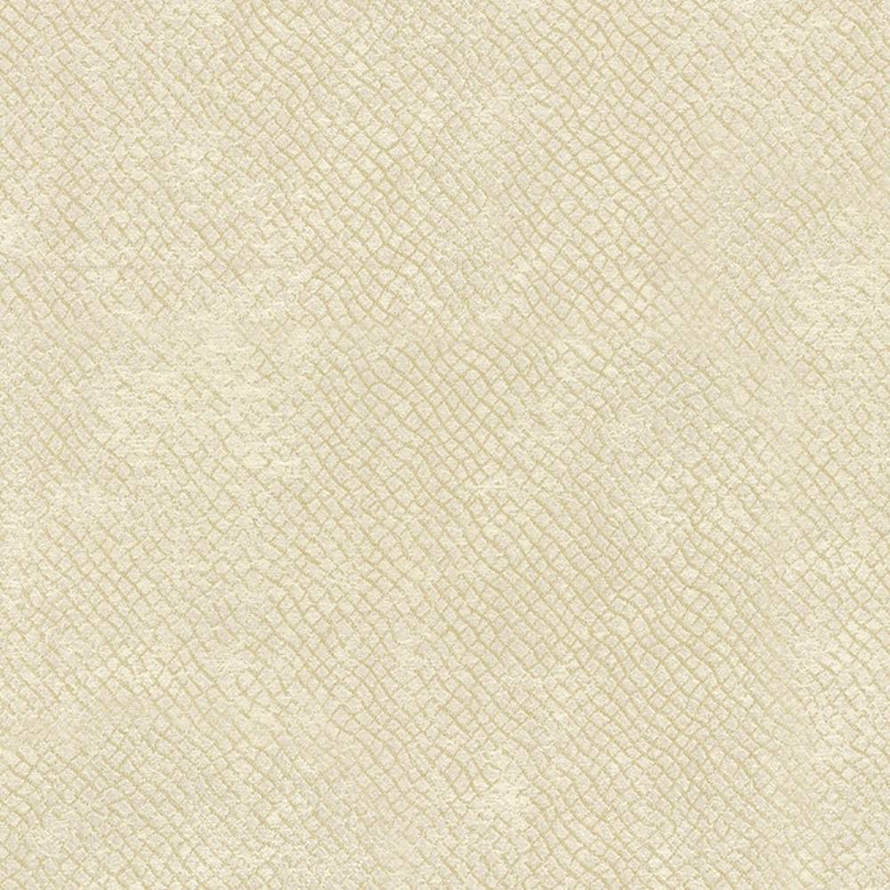Close-up of cream woven curtain fabric showing a subtle diamond grid and soft floral texture; 70% polyester, 30% cotton contemporary upholstery fabric in a neutral shade.