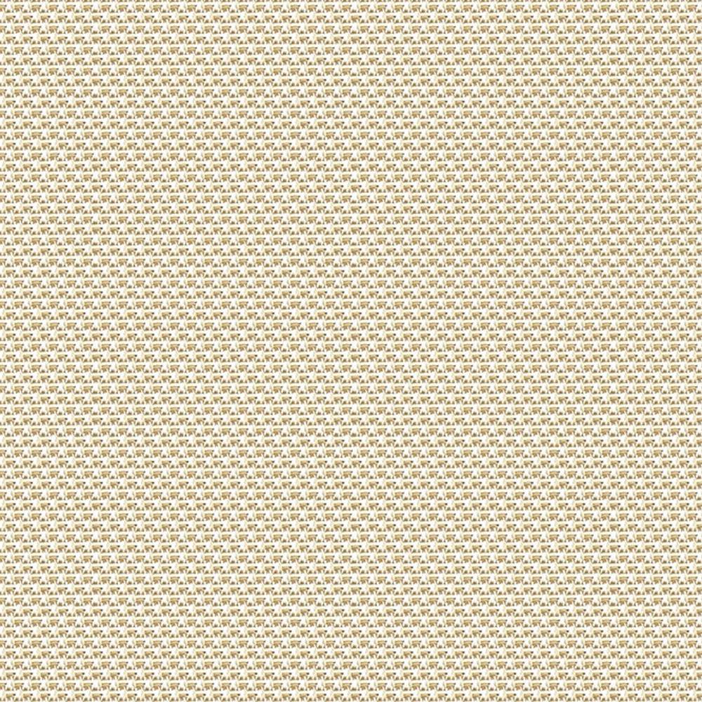 Close-up swatch of beige-cream woven 100% polyester upholstery fabric showing a tight basketweave texture and durable heavy-duty construction, ideal for contemporary sofas and office seating.