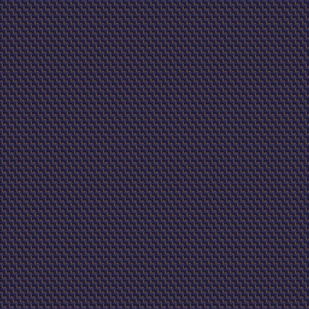 Close-up of a textured 100% polyester upholstery fabric swatch in charcoal gray with subtle brown accents, showing a tight woven basketweave pattern ideal for sofa upholstery.