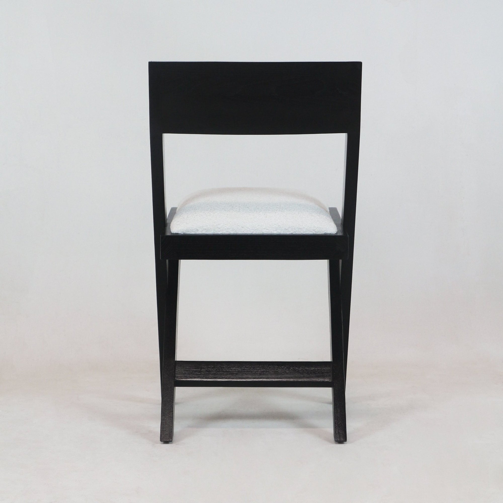 Jeanneret Side Chair With Upholstered Cushion - INTERIORTONIC