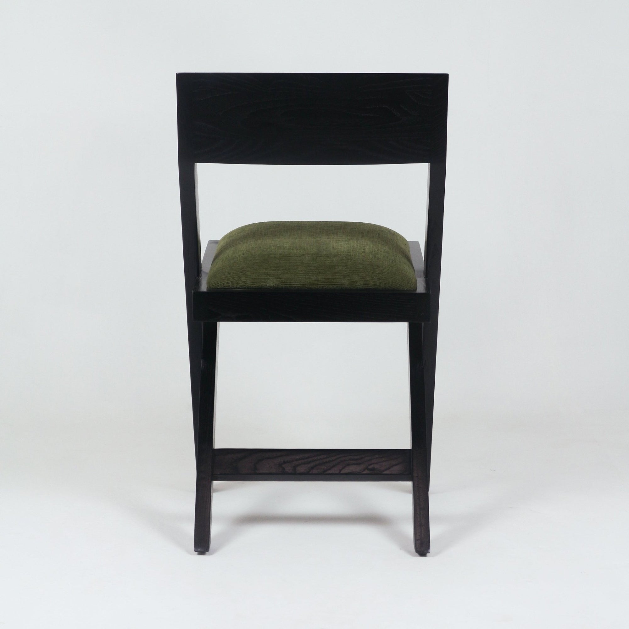 Jeanneret Side Chair With Upholstered Cushion - INTERIORTONIC