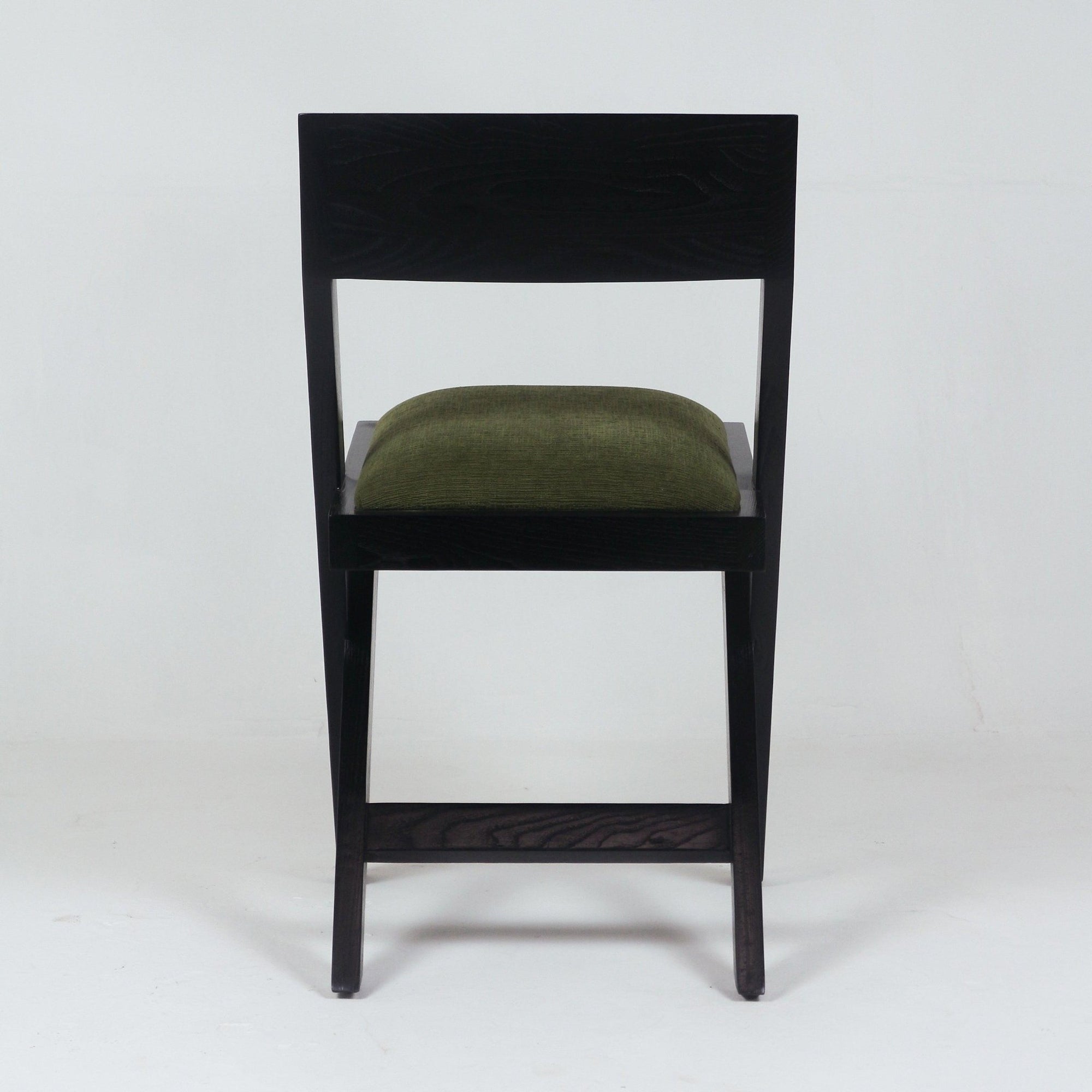 Jeanneret Side Chair With Upholstered Cushion - INTERIORTONIC