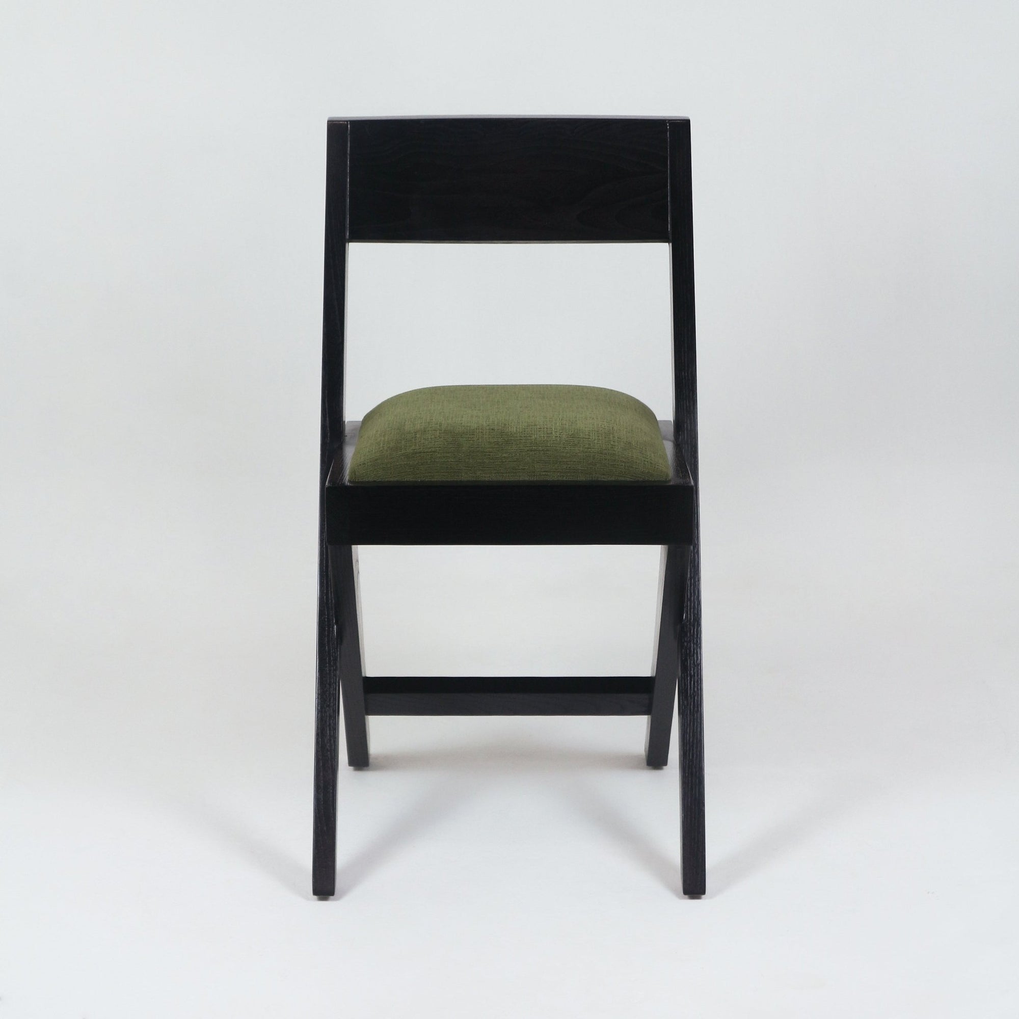 Jeanneret Side Chair With Upholstered Cushion - INTERIORTONIC