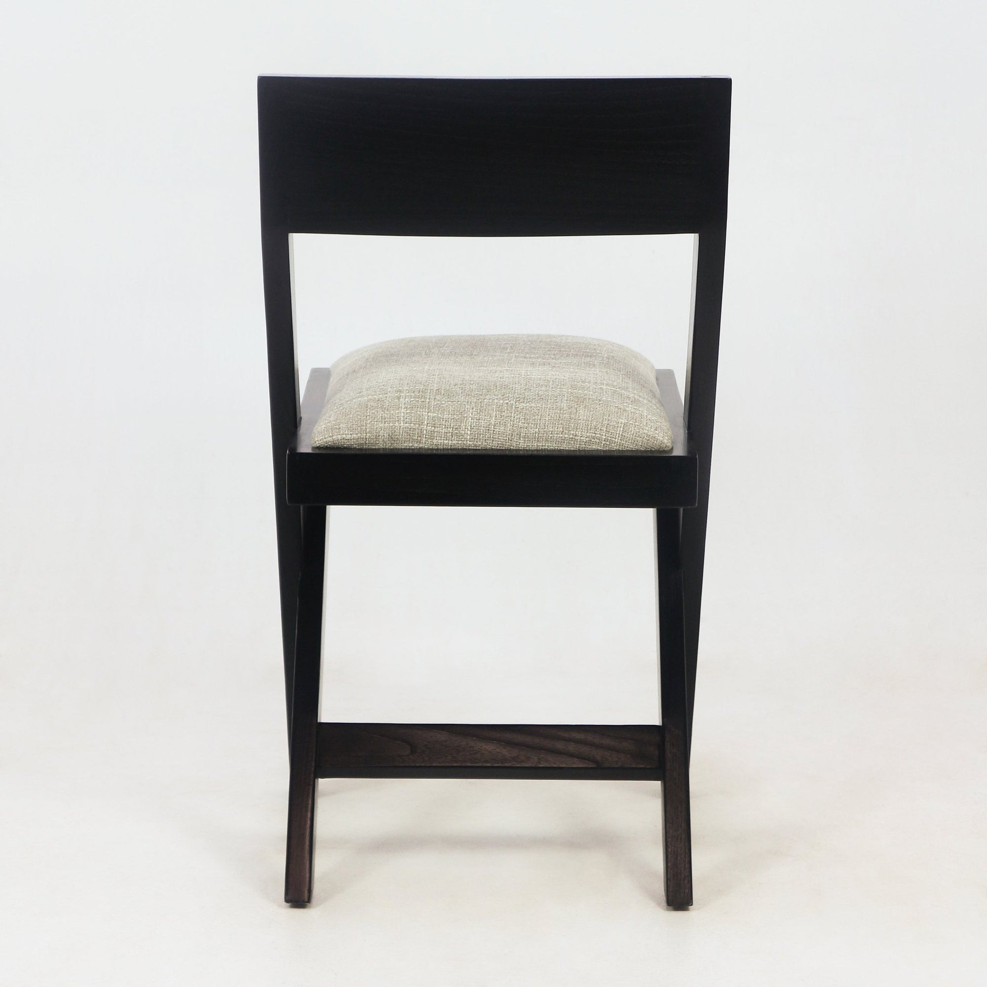 Jeanneret Side Chair With Upholstered Cushion - INTERIORTONIC