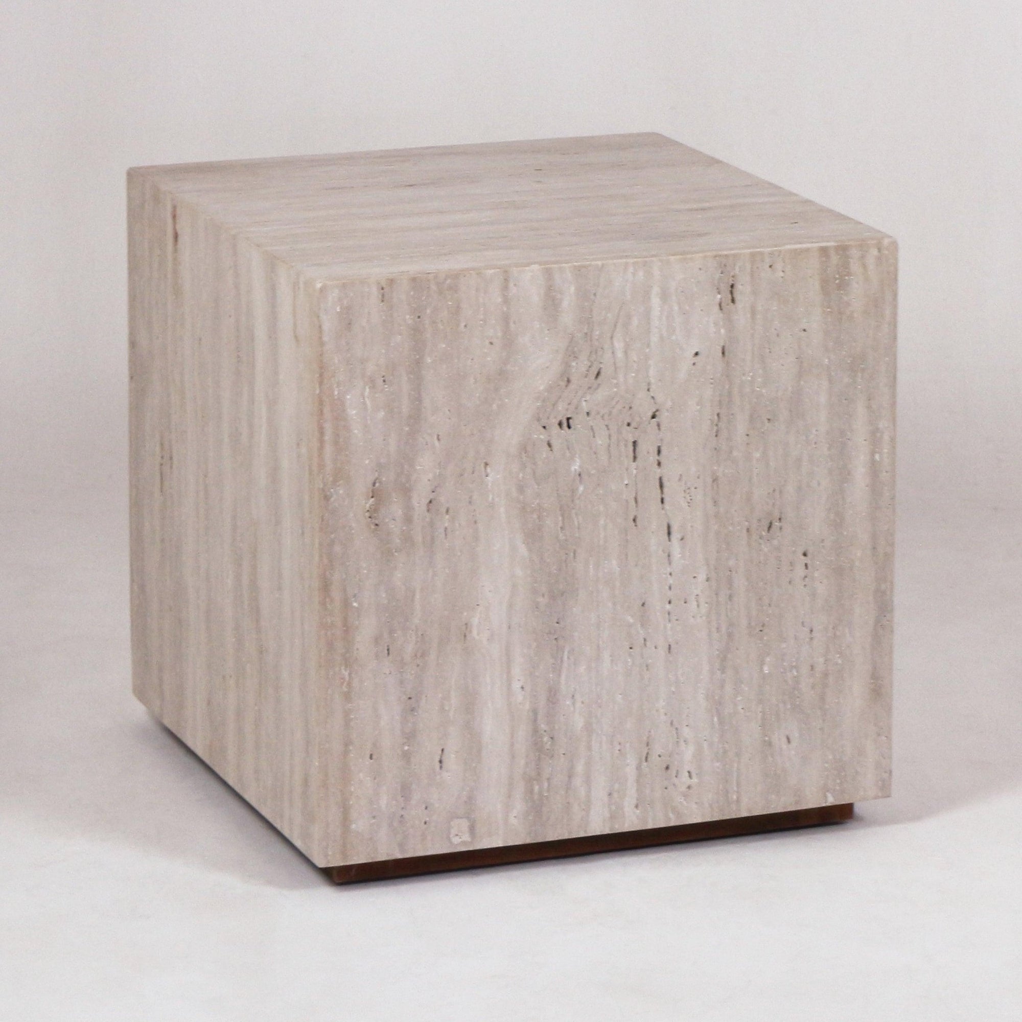 Mala Travertine Nightstand - INTERIORTONIC