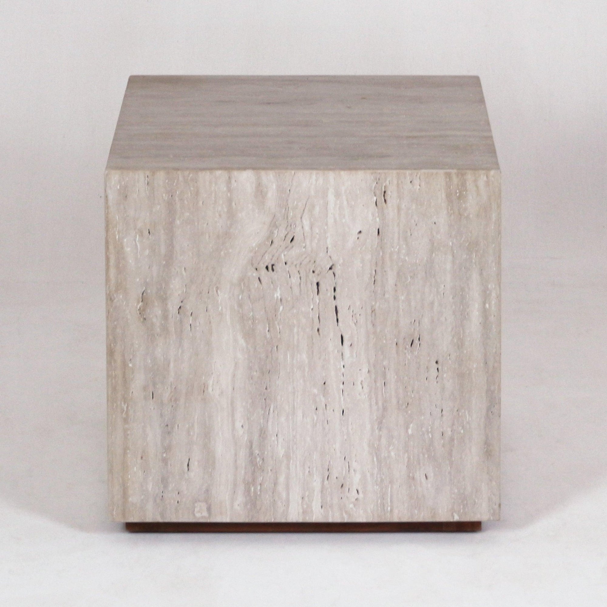 Mala Travertine Nightstand - INTERIORTONIC