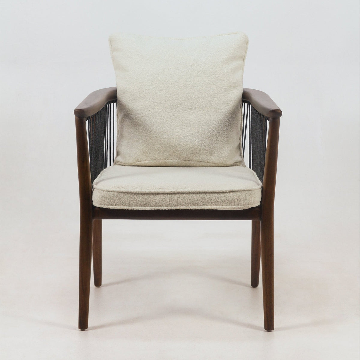 Marala Dining Chair with Boucle - INTERIORTONIC