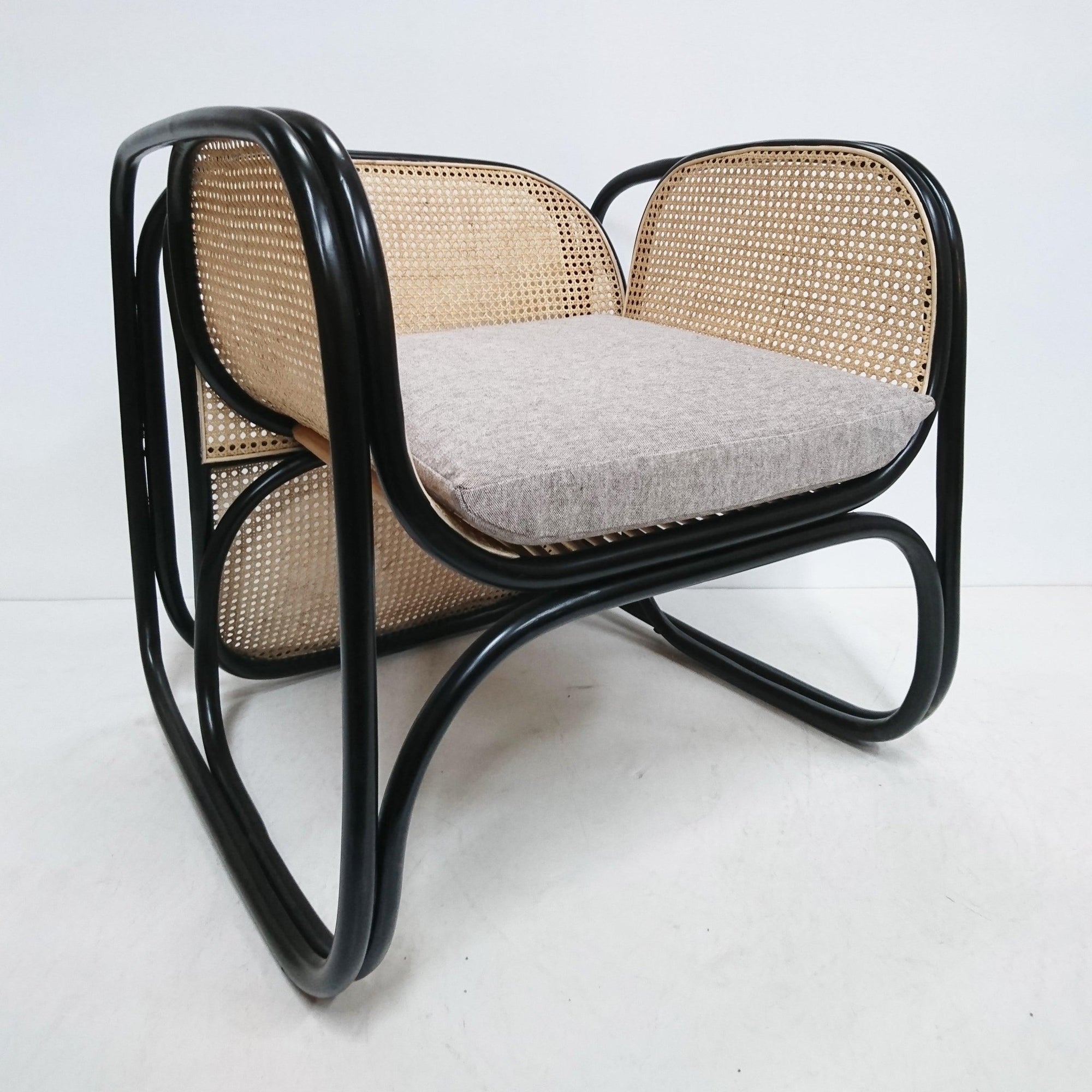 Marte Cane Accent Chair - INTERIORTONIC