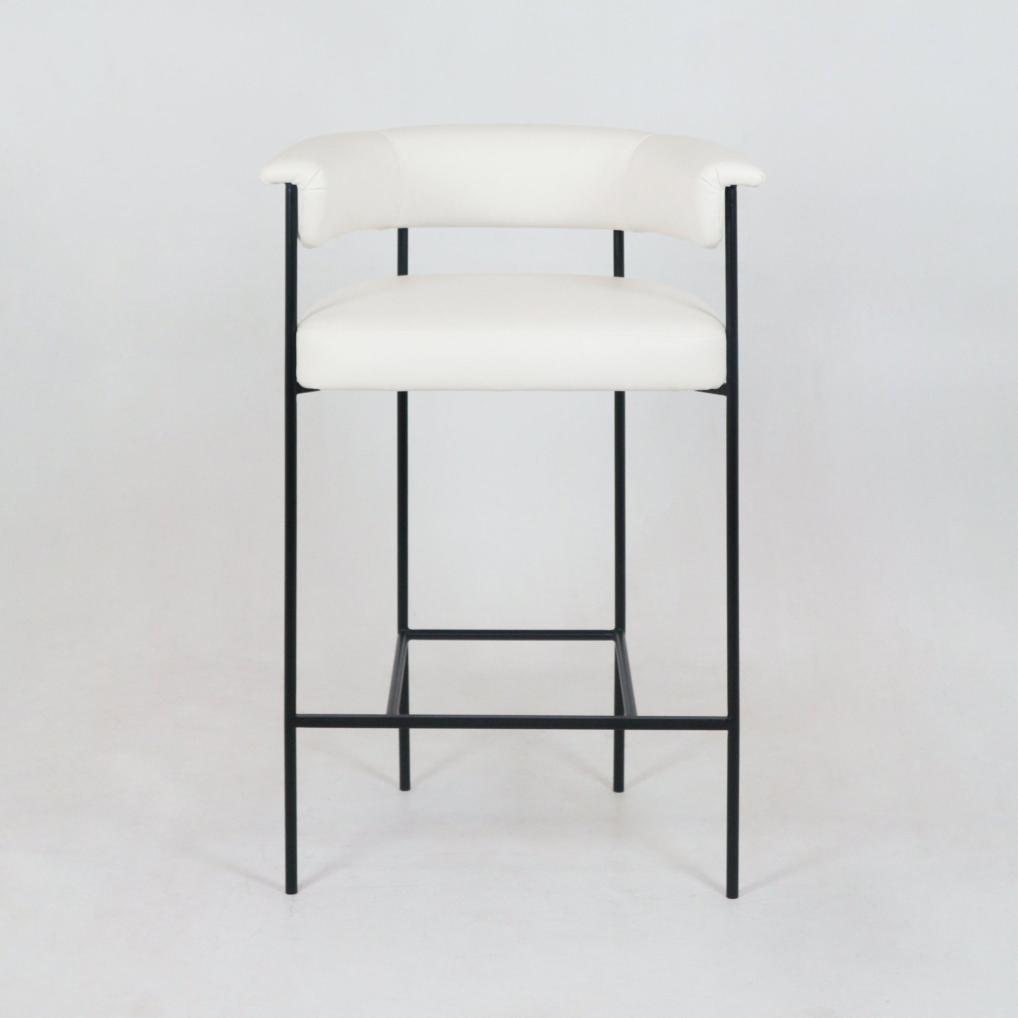 Mikra Counter & Bar Stool with Leather - INTERIORTONIC