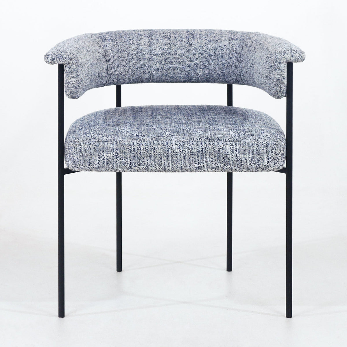 Mikra Dining Chair Gray Boucle - INTERIORTONIC