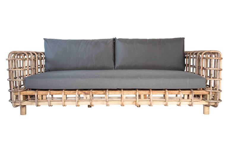 Mosto Ravello Rattan Sofa - INTERIORTONIC