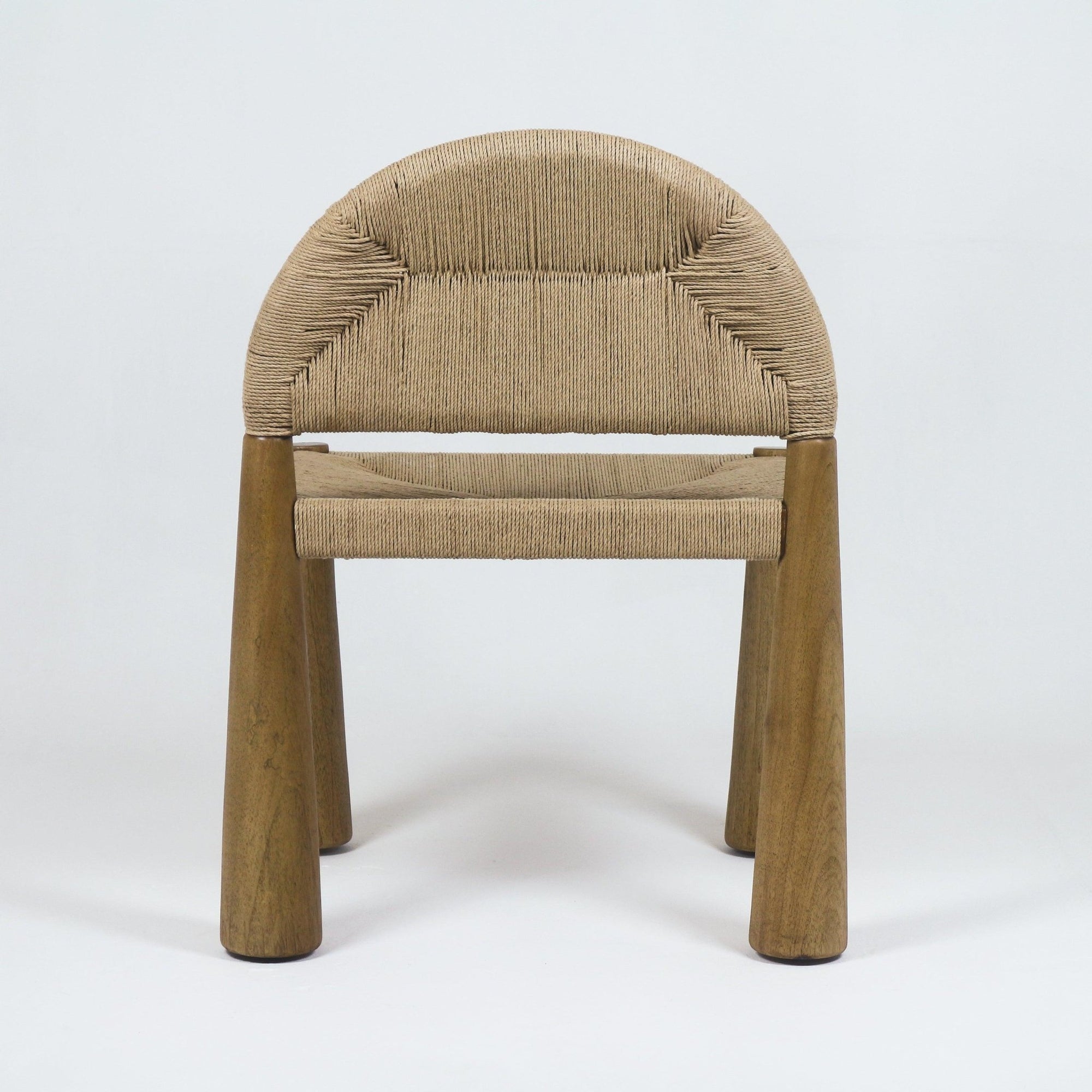 Pho Dining Chair in Teak and Seagrass - INTERIORTONIC