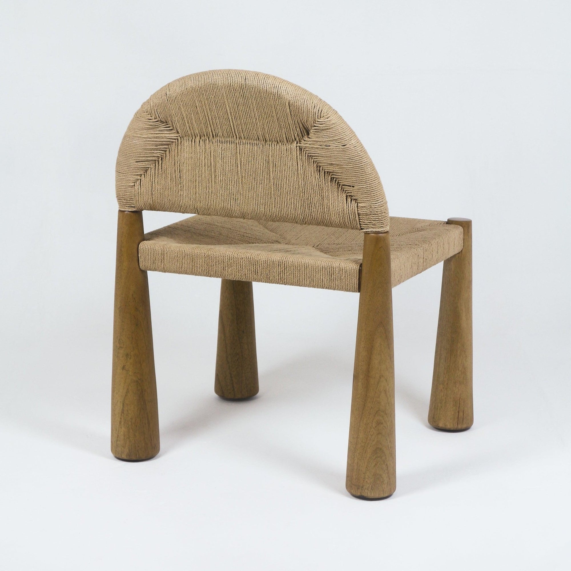 Pho Dining Chair in Teak and Seagrass - INTERIORTONIC