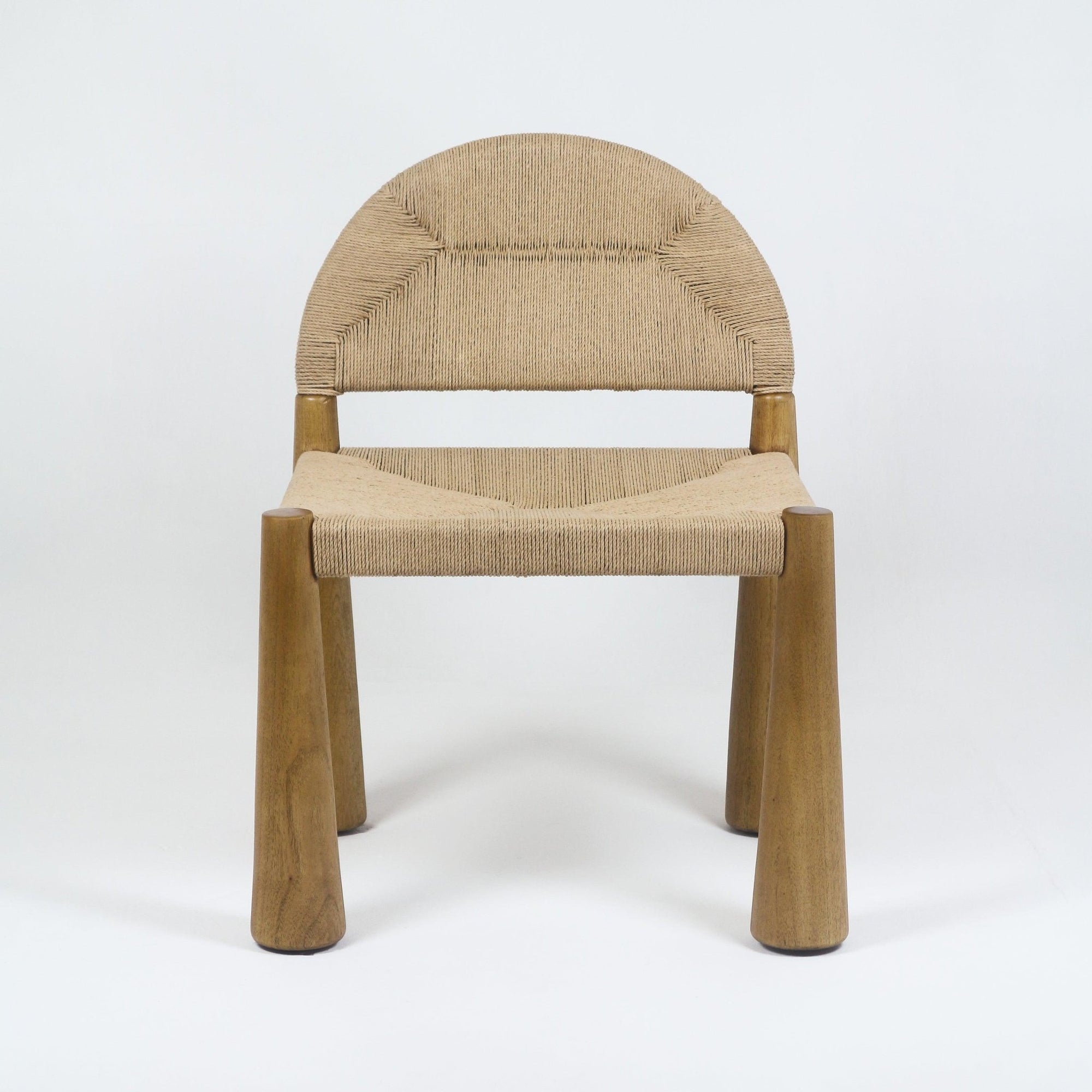 Pho Dining Chair in Teak and Seagrass - INTERIORTONIC