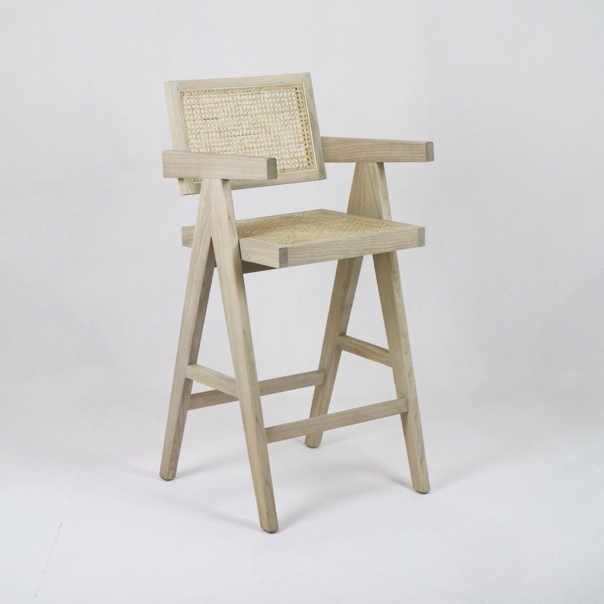 Pierre Jeanneret Bar Stool And Counter Stool - INTERIORTONIC