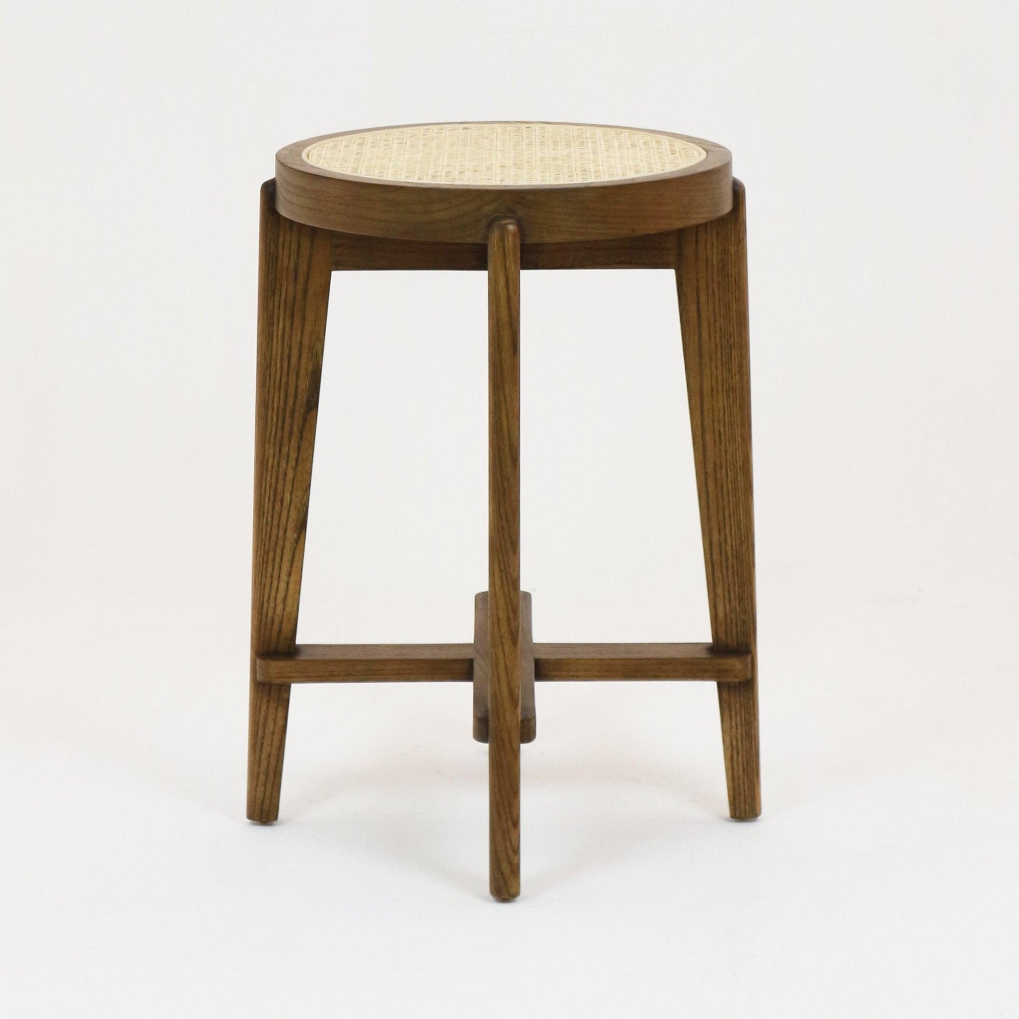 Pierre Jeanneret Round Counter Stool - INTERIORTONIC