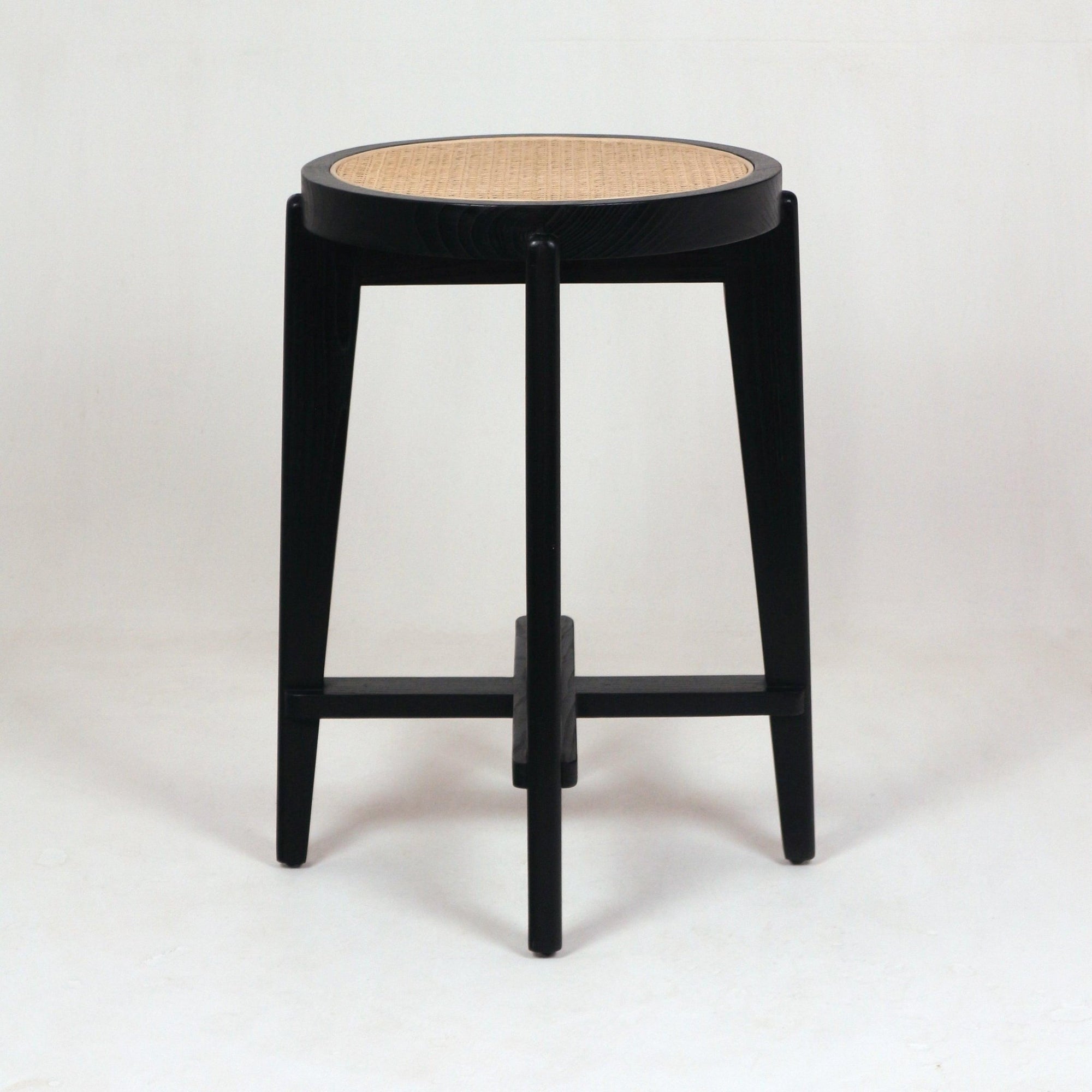 Pierre Jeanneret Round Counter Stool - INTERIORTONIC