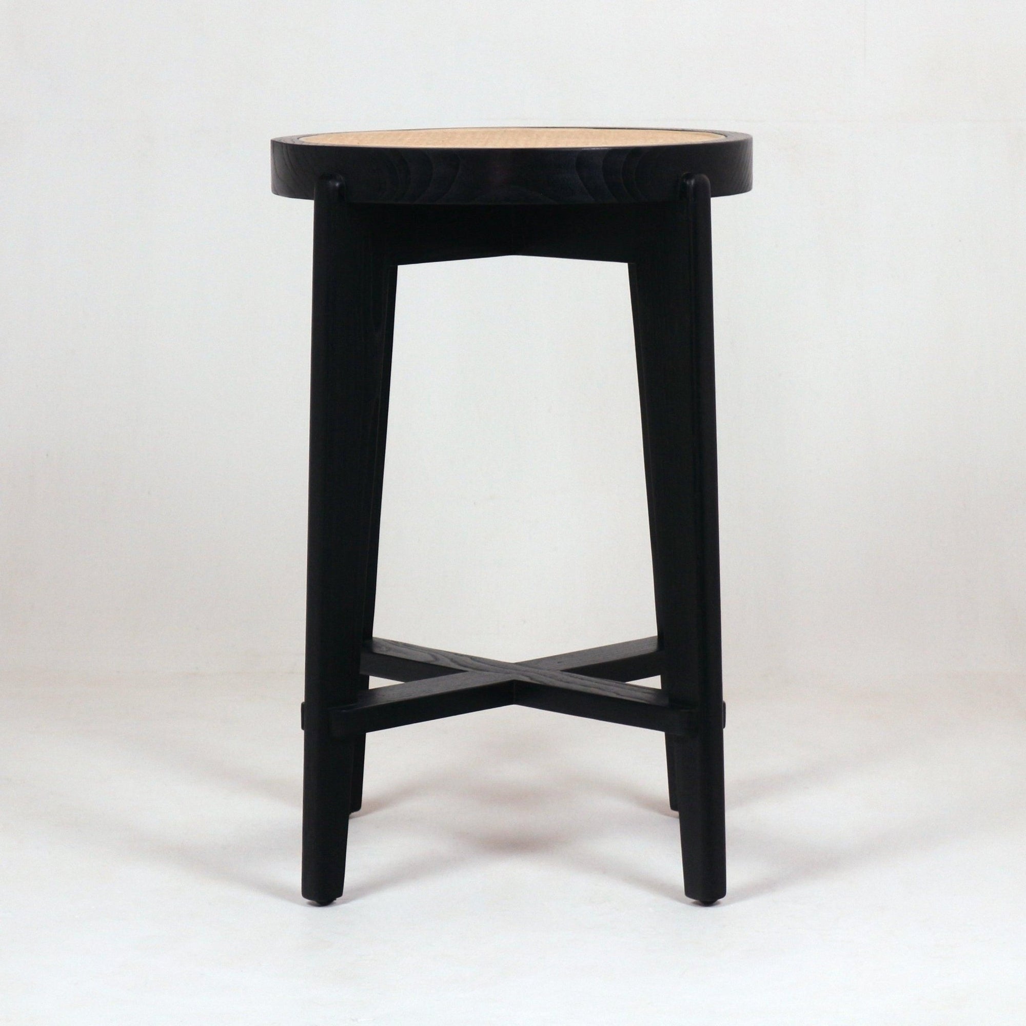 Pierre Jeanneret Round Counter Stool - INTERIORTONIC