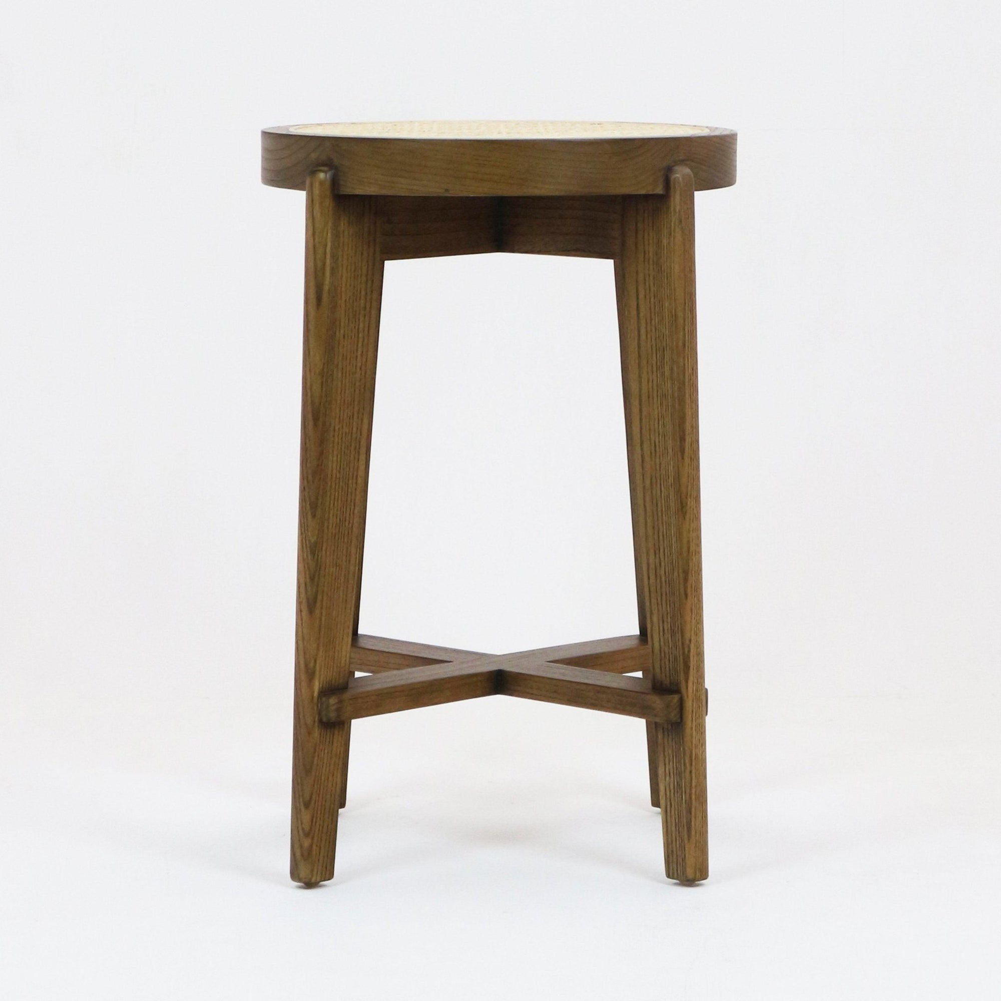 Pierre Jeanneret Round Counter Stool - INTERIORTONIC