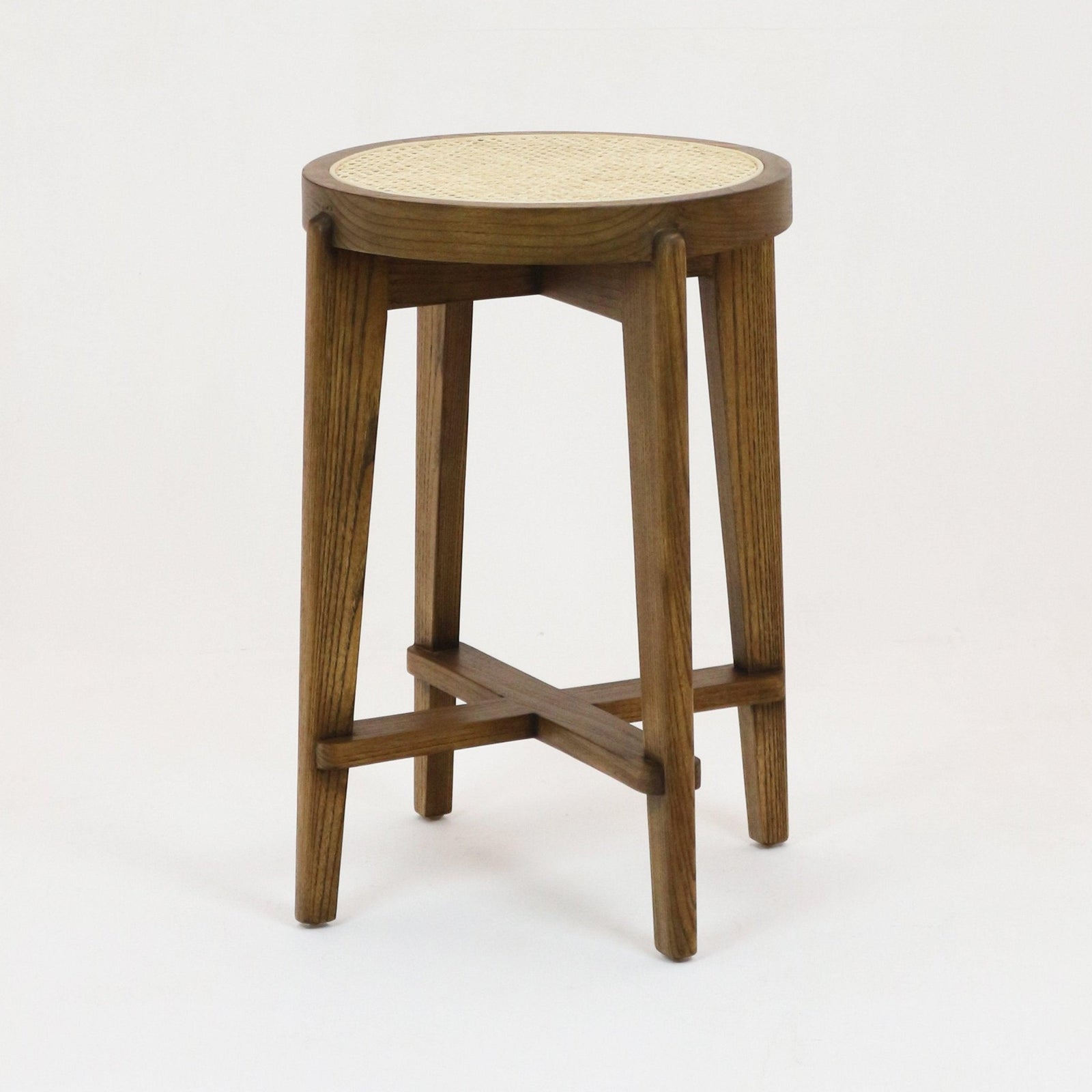 Pierre Jeanneret Round Counter Stool - INTERIORTONIC