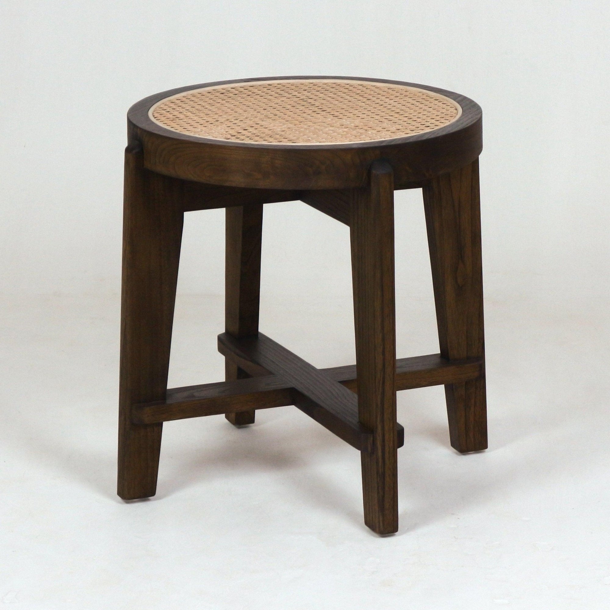 Pierre Jeanneret Stool or Side Table - INTERIORTONIC