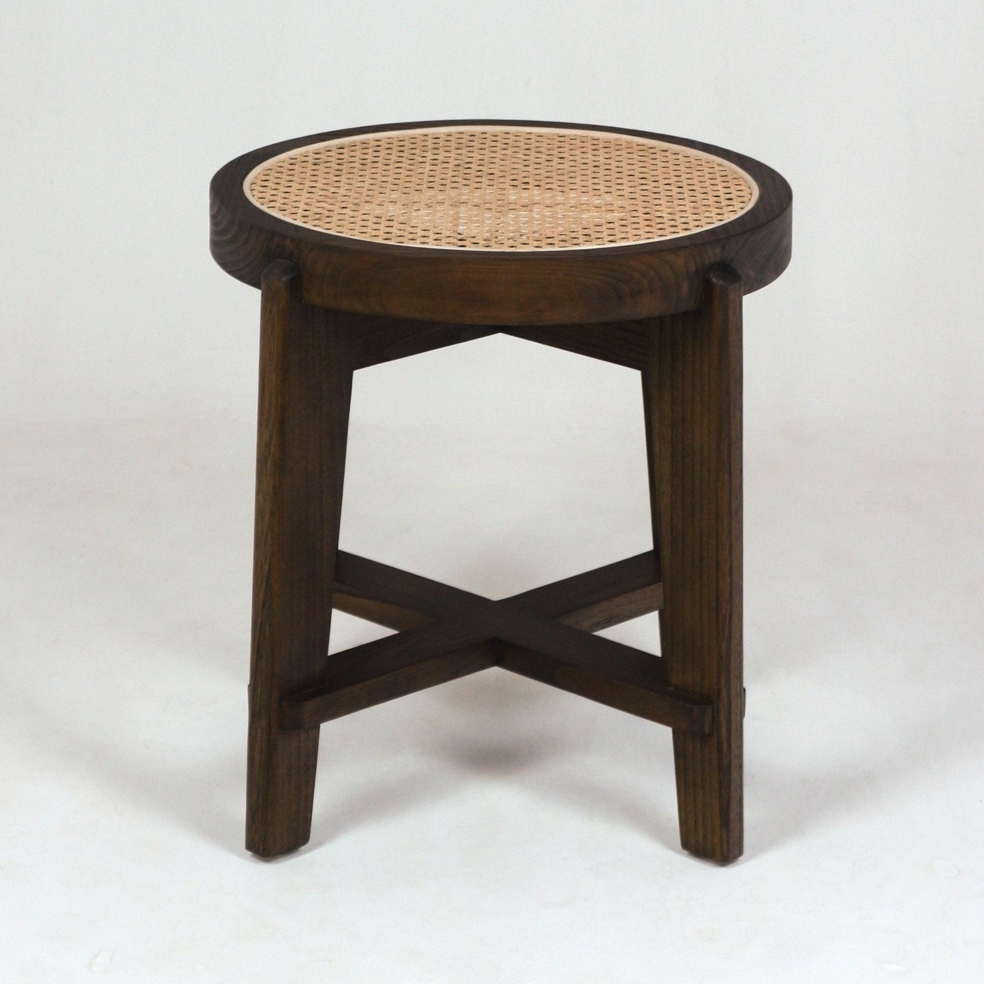 Pierre Jeanneret Stool or Side Table - INTERIORTONIC