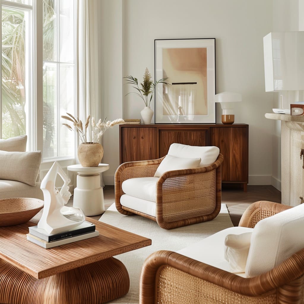 Tessa Rattan All Weather Accent Chair