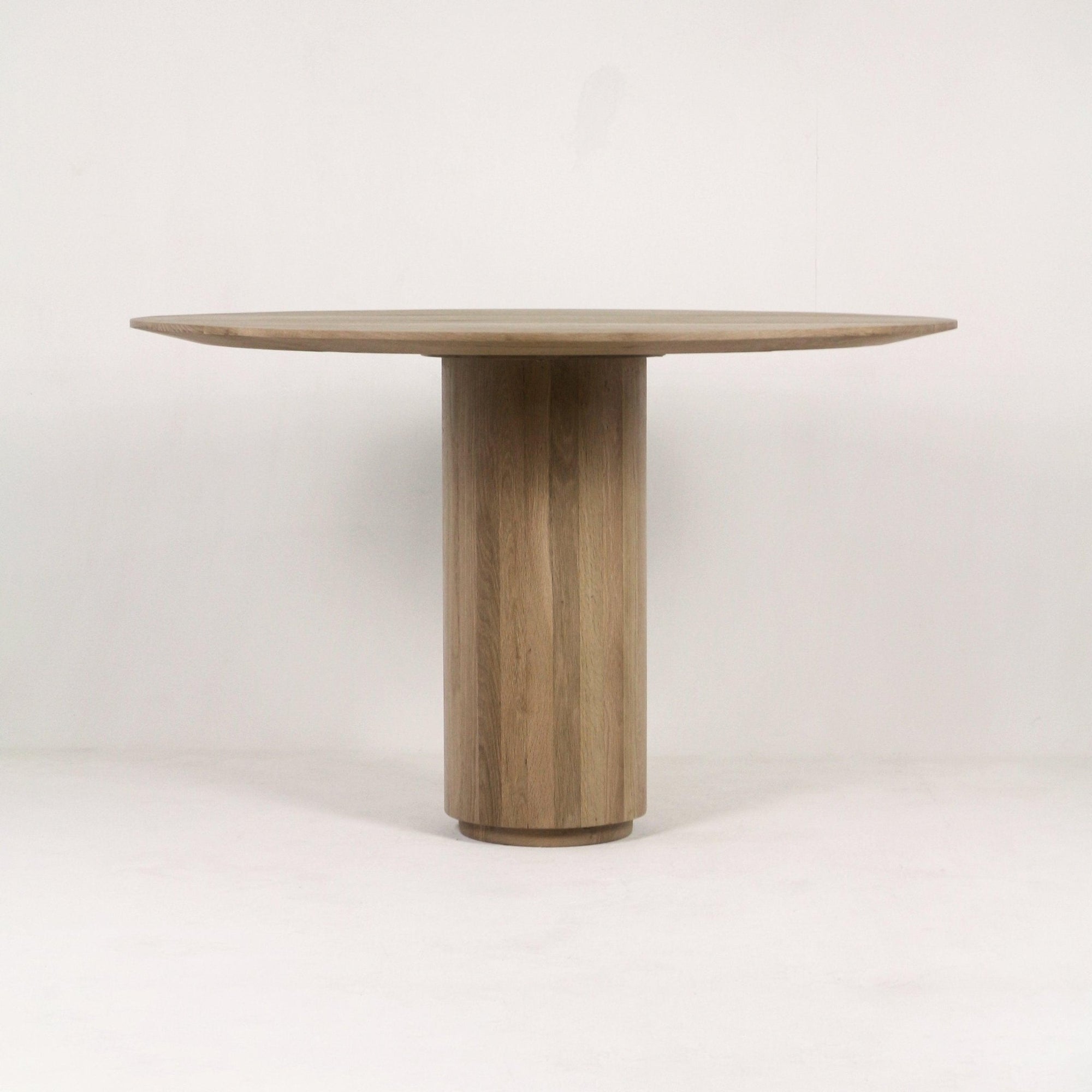 Royal Dining Table in Natural Teak Finish - INTERIORTONIC