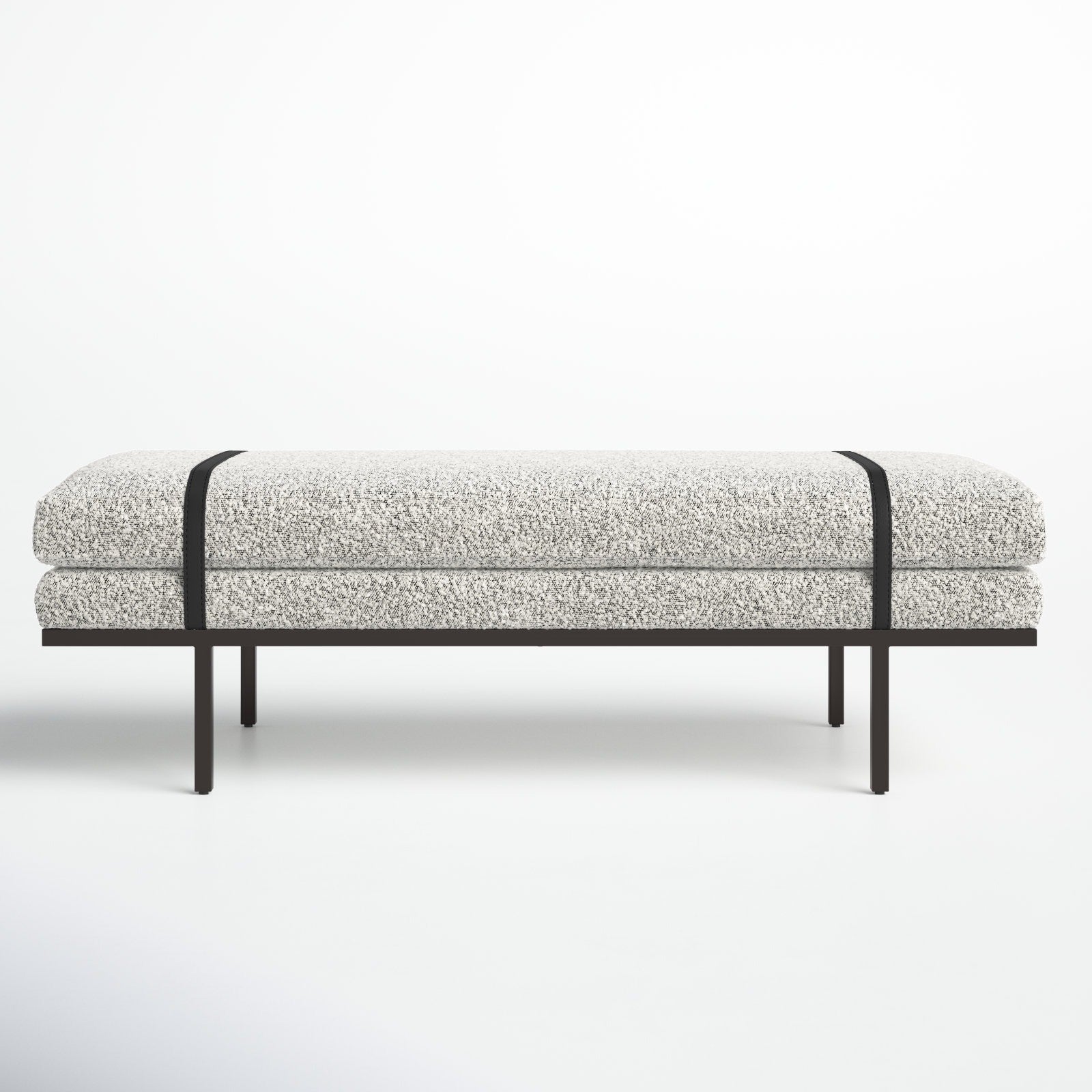 Salisbury Boucle End of Bed Bench Seat - INTERIORTONIC