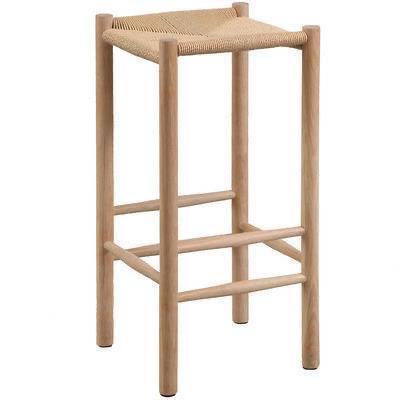 Sarla Natural Bar Stool - INTERIORTONIC