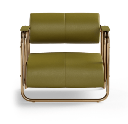 Sharfa Leather Loft Chair - INTERIORTONIC