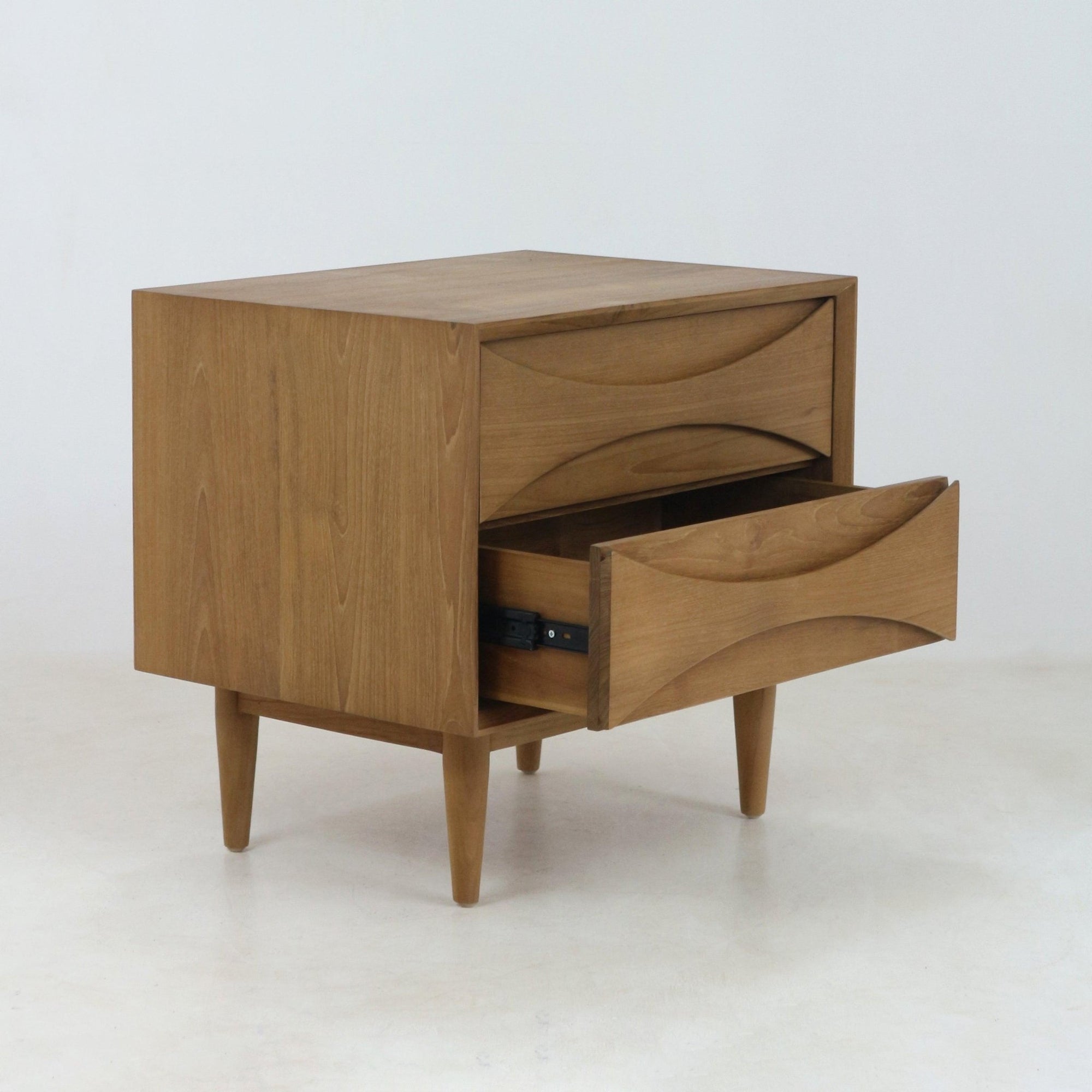 Solid Wood Arne Vodder Nightstand - INTERIORTONIC