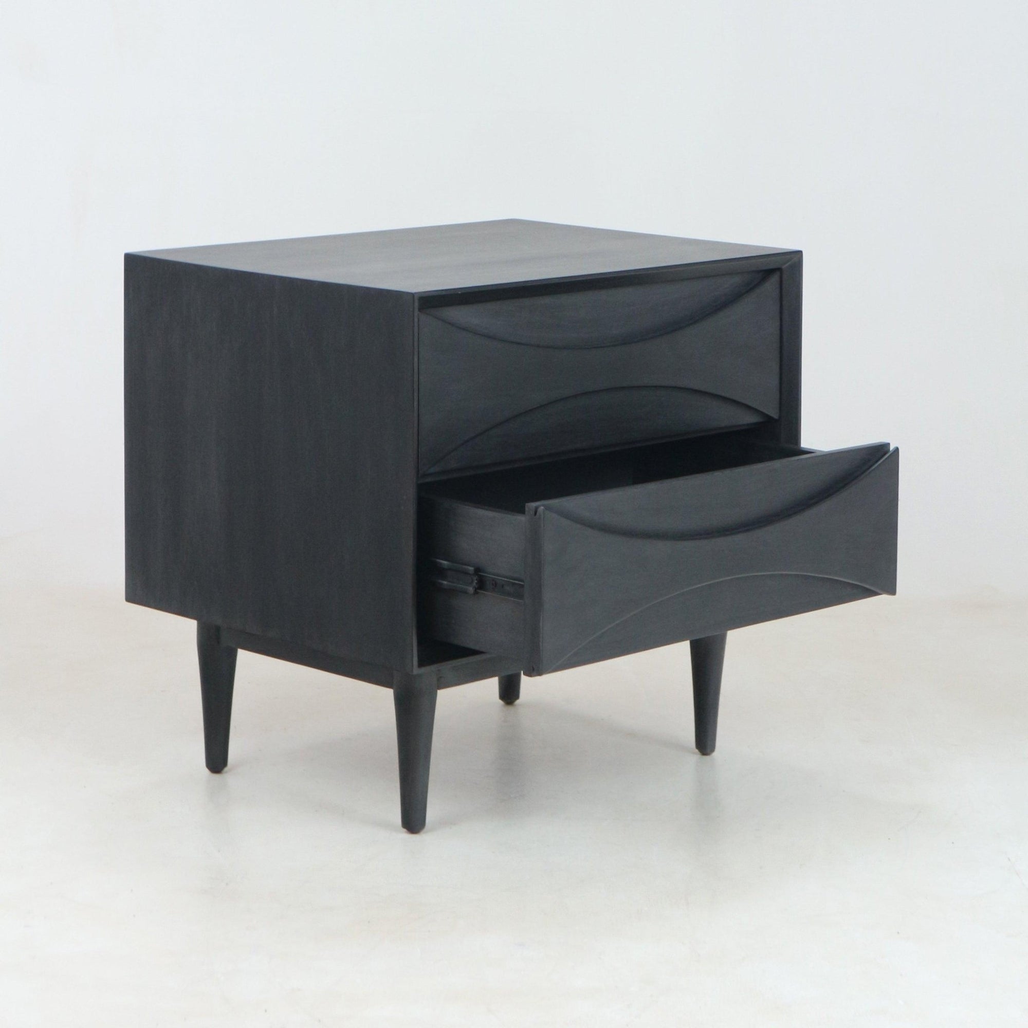 Solid Wood Arne Vodder Nightstand - INTERIORTONIC