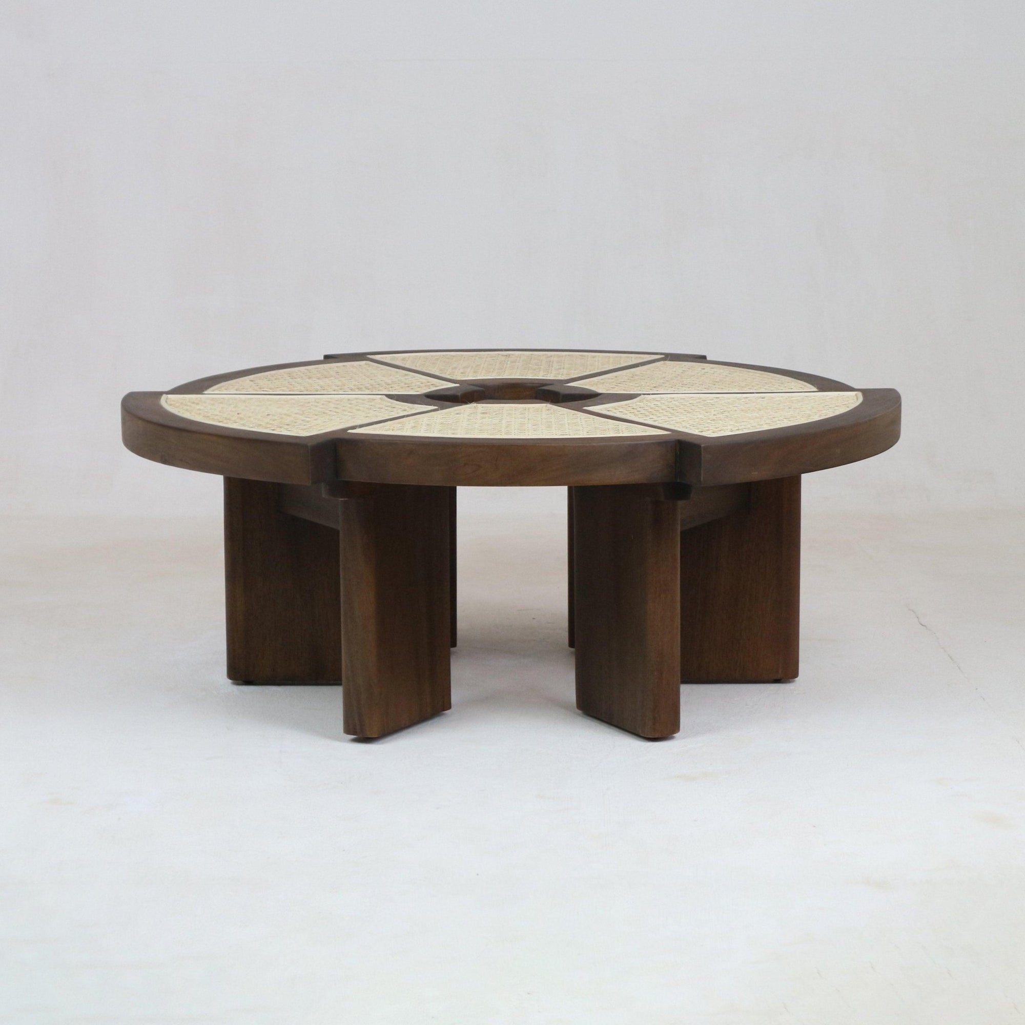 The Mini Rio Coffee Table in Teak - INTERIORTONIC