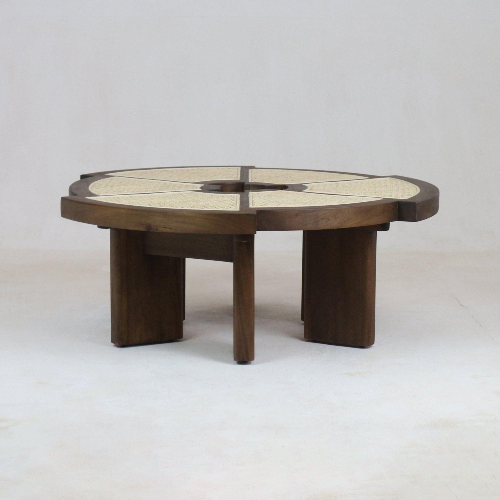 The Mini Rio Coffee Table in Teak - INTERIORTONIC