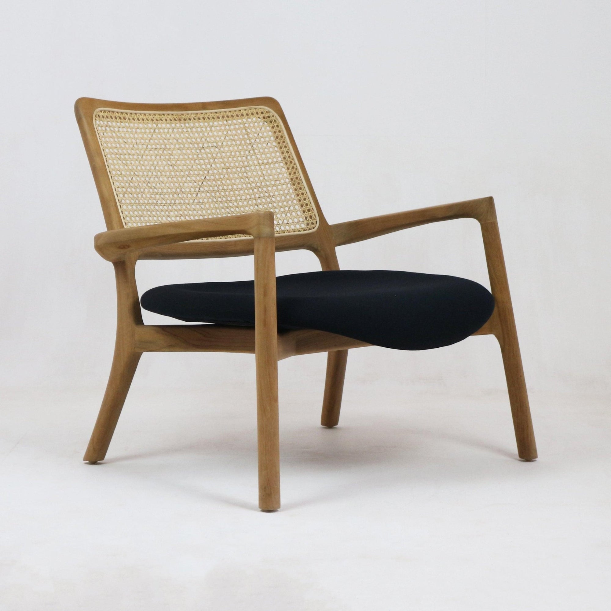 Tulip lounge chair in Teak - INTERIORTONIC