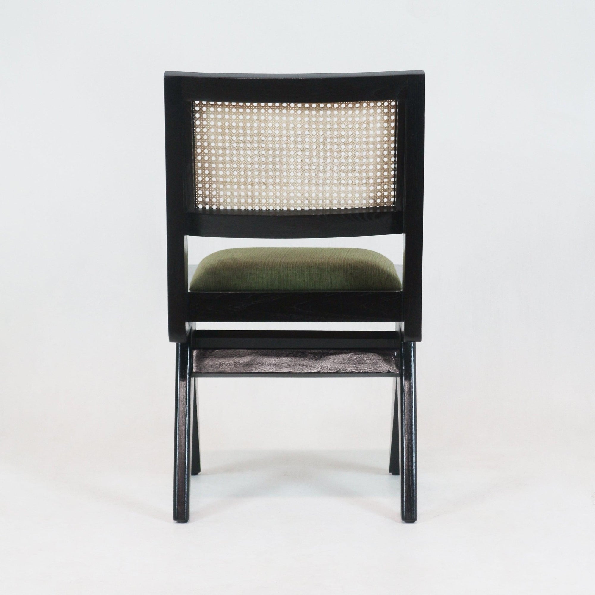 Upholstered Jeanneret Armless Side Chair - INTERIORTONIC