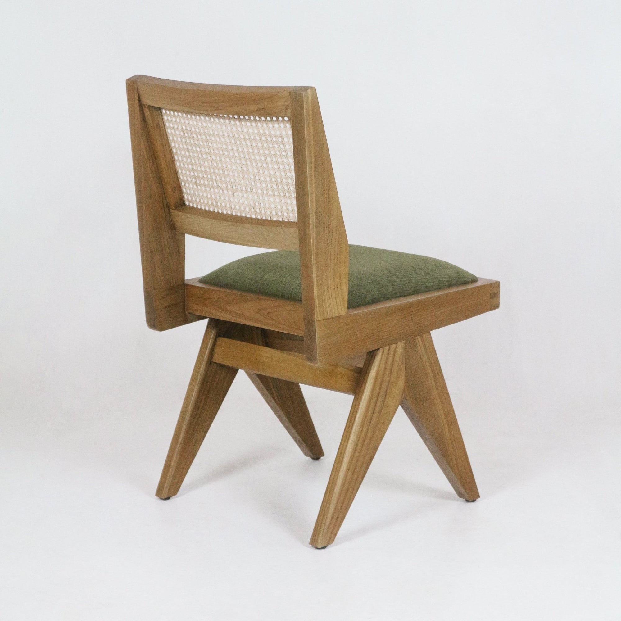 Upholstered Jeanneret Armless Side Chair - INTERIORTONIC