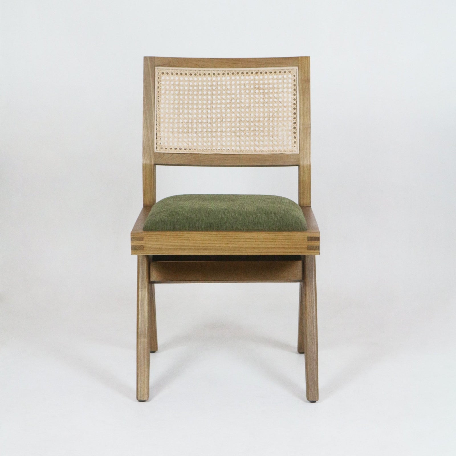 Upholstered Jeanneret Armless Side Chair - INTERIORTONIC