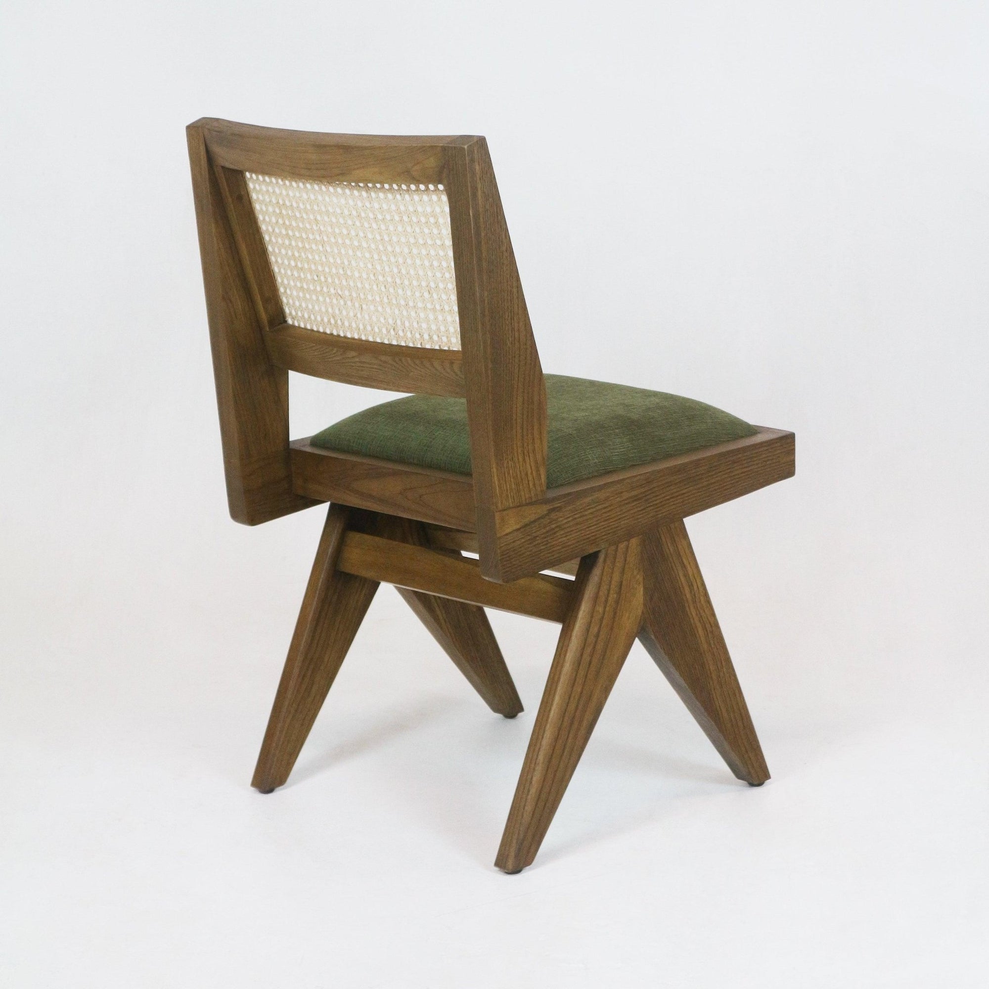 Upholstered Jeanneret Armless Side Chair - INTERIORTONIC