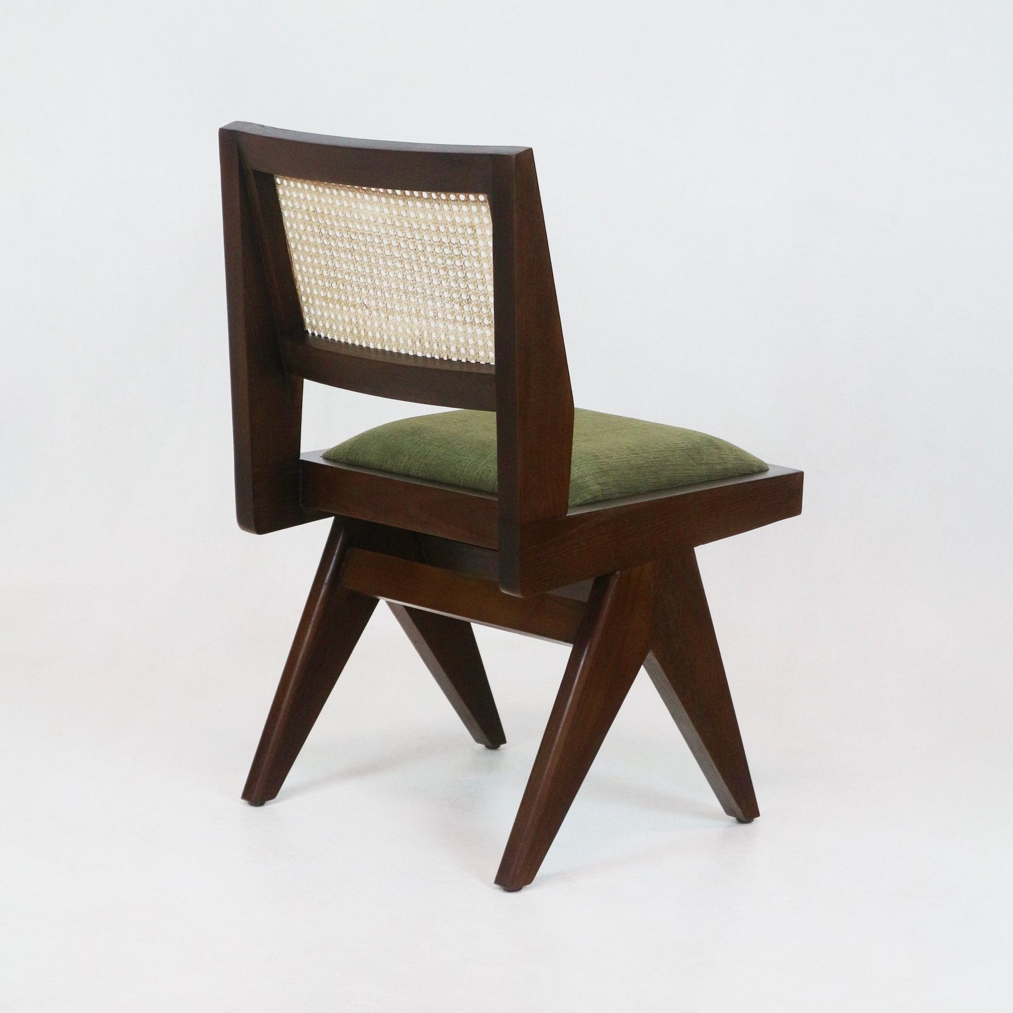 Upholstered Jeanneret Armless Side Chair - INTERIORTONIC