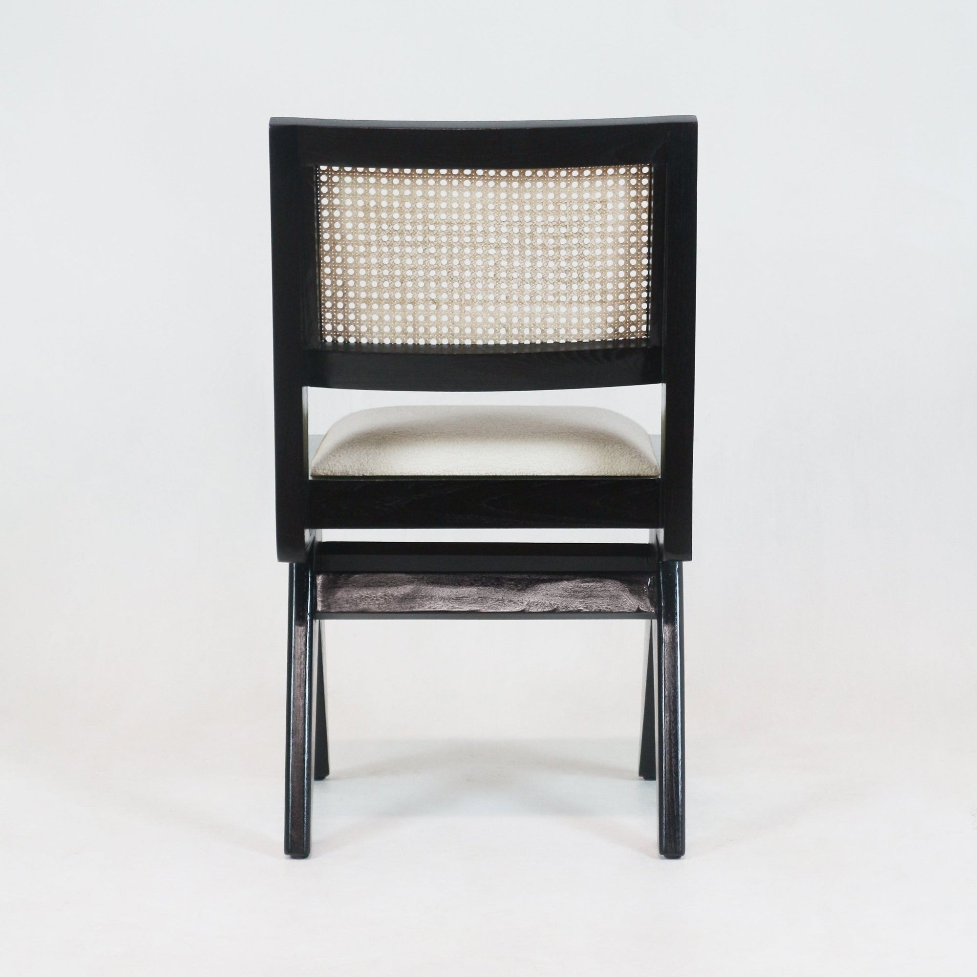 Upholstered Jeanneret Armless Side Chair - INTERIORTONIC