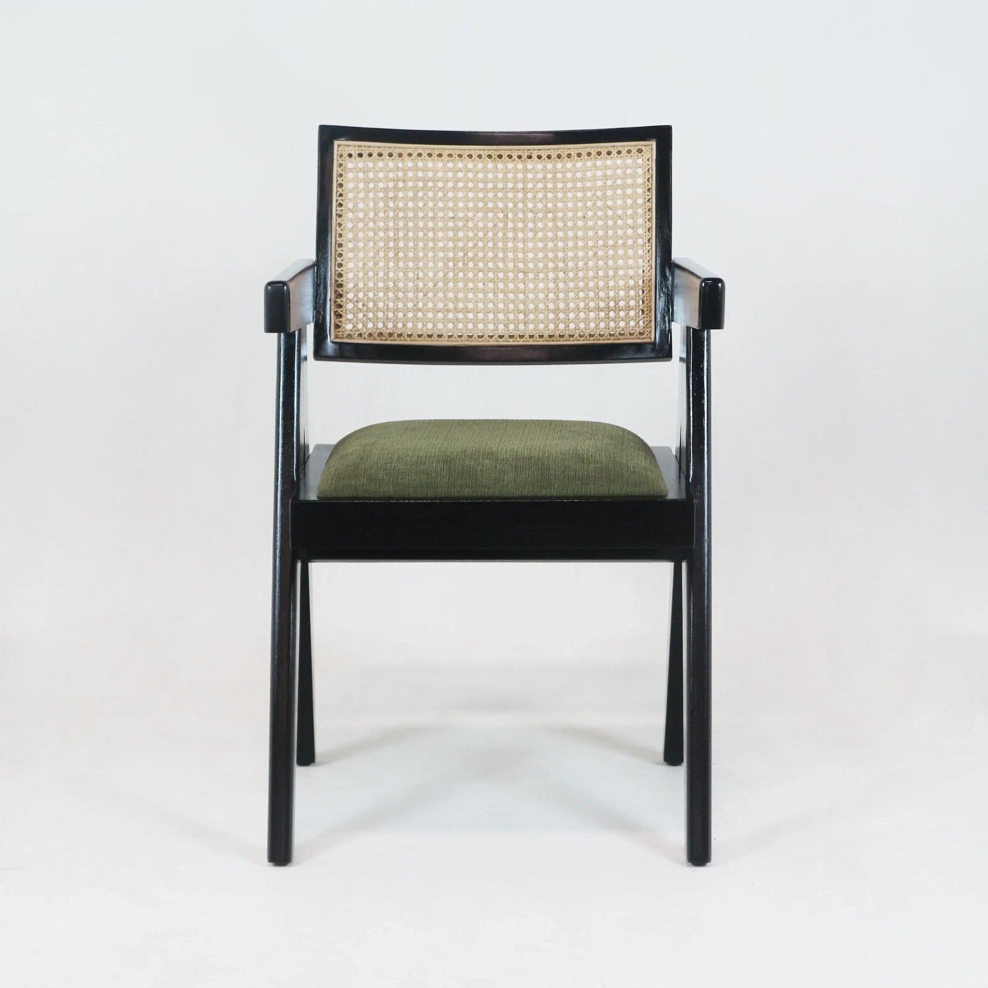 Upholstered Jeanneret Dining or Office Chair - INTERIORTONIC