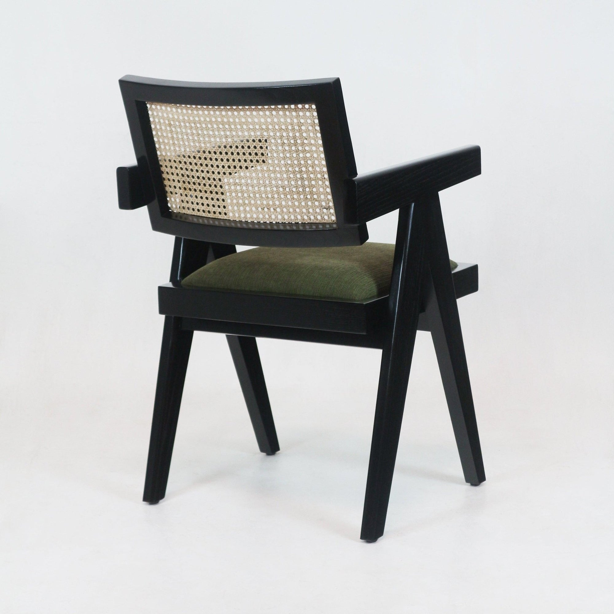 Upholstered Jeanneret Dining or Office Chair - INTERIORTONIC