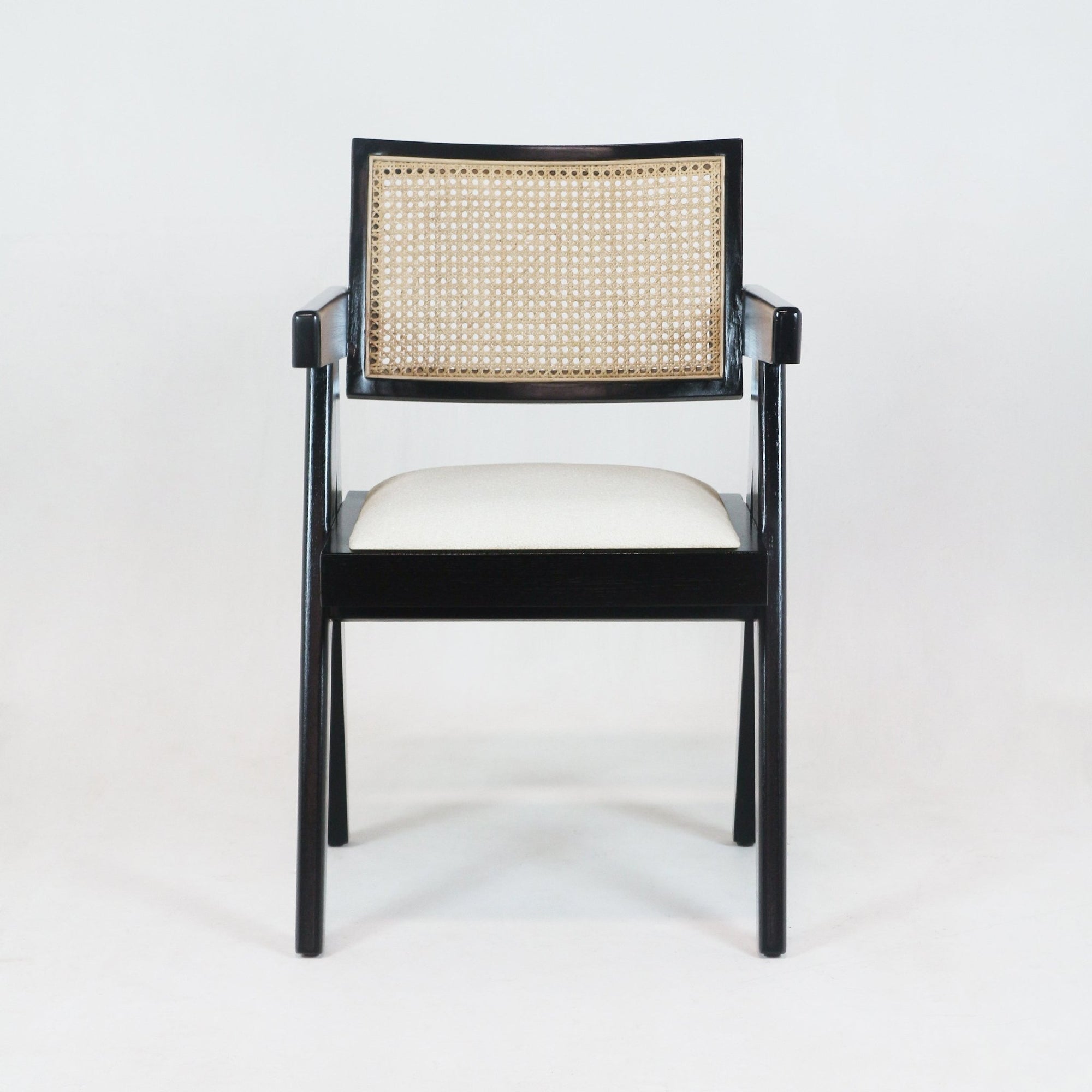 Upholstered Jeanneret Dining or Office Chair - INTERIORTONIC